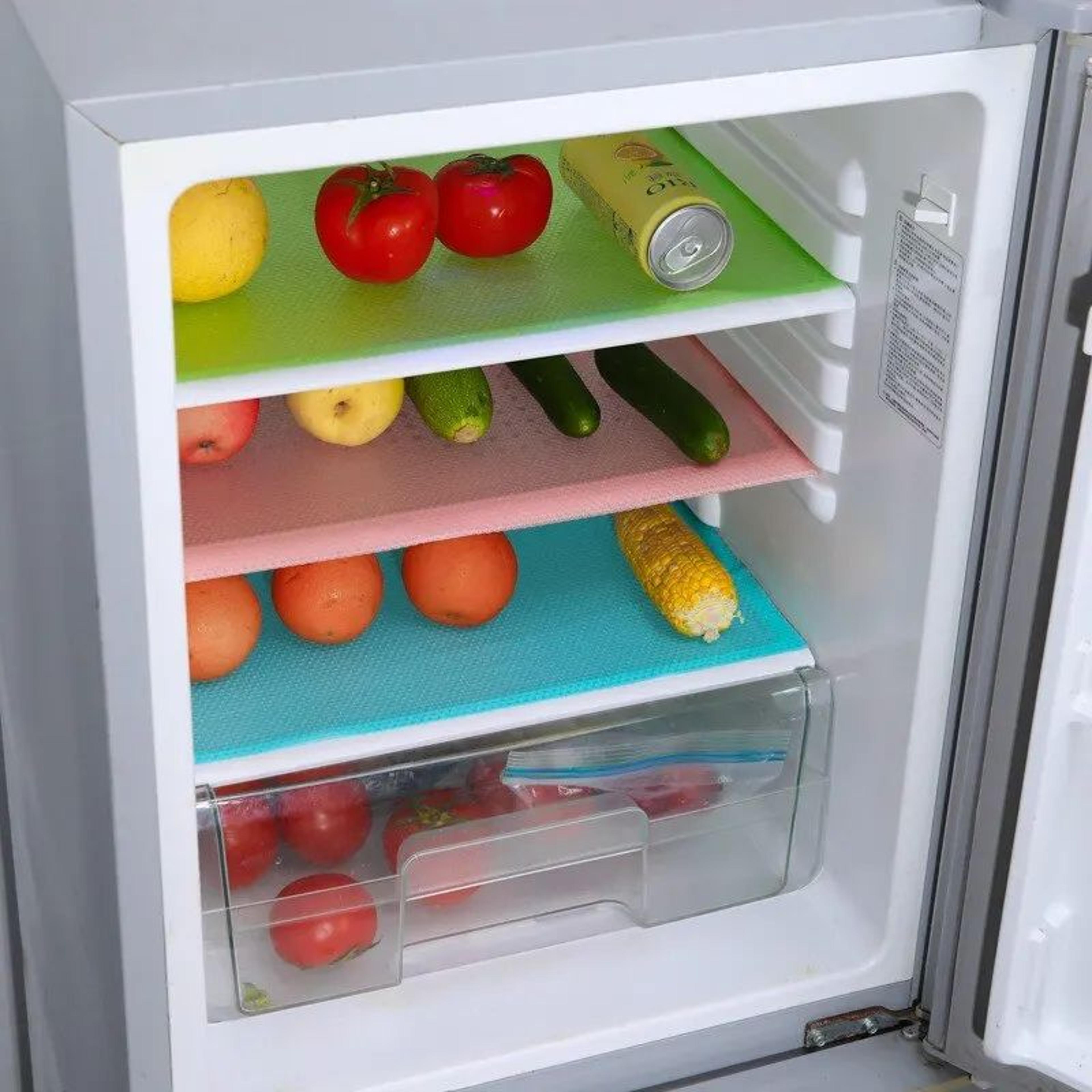 Cut To Fit Anti Mold Refrigerator Mat Set 1