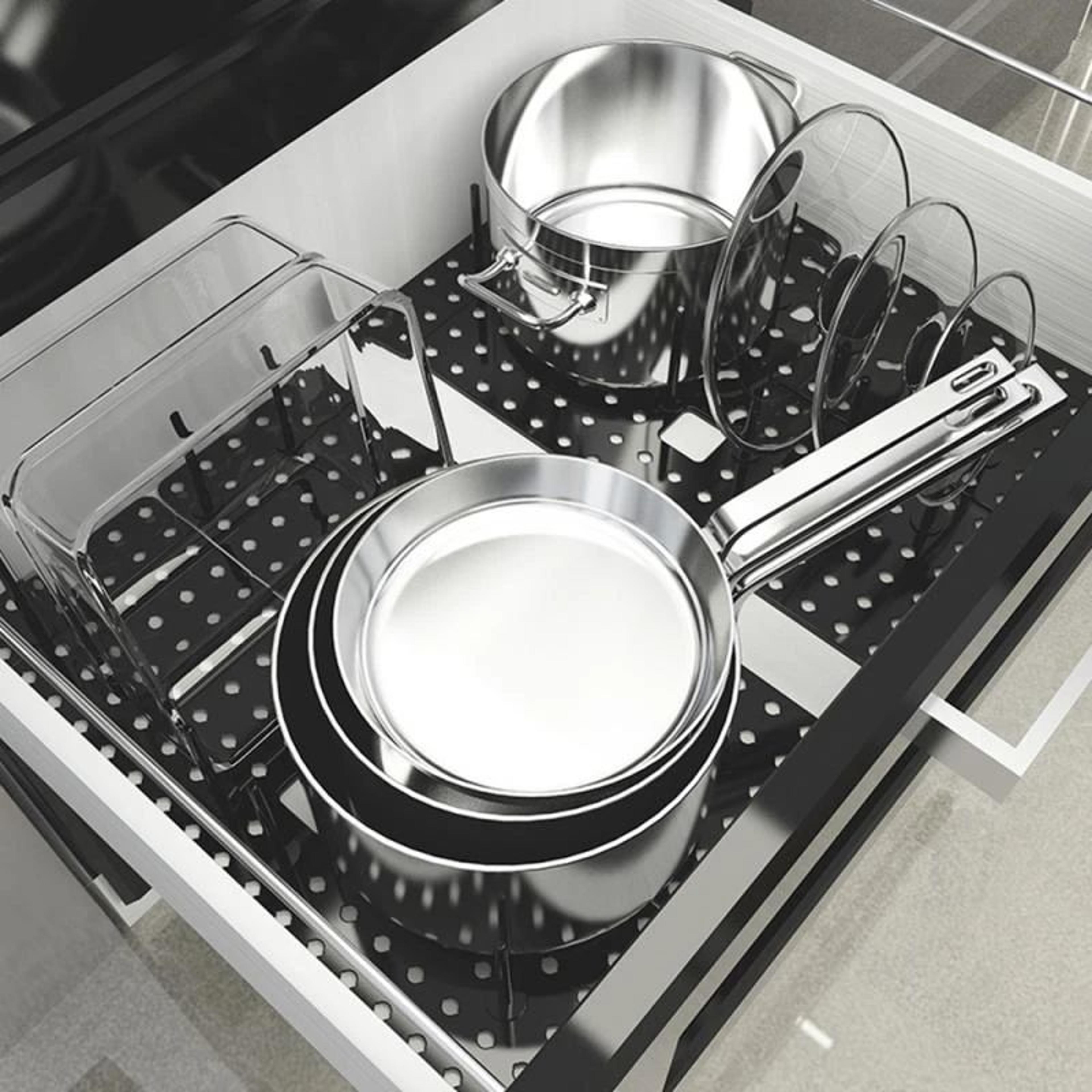 Adjustable Telescopic Sink Drain Storage Rack 10