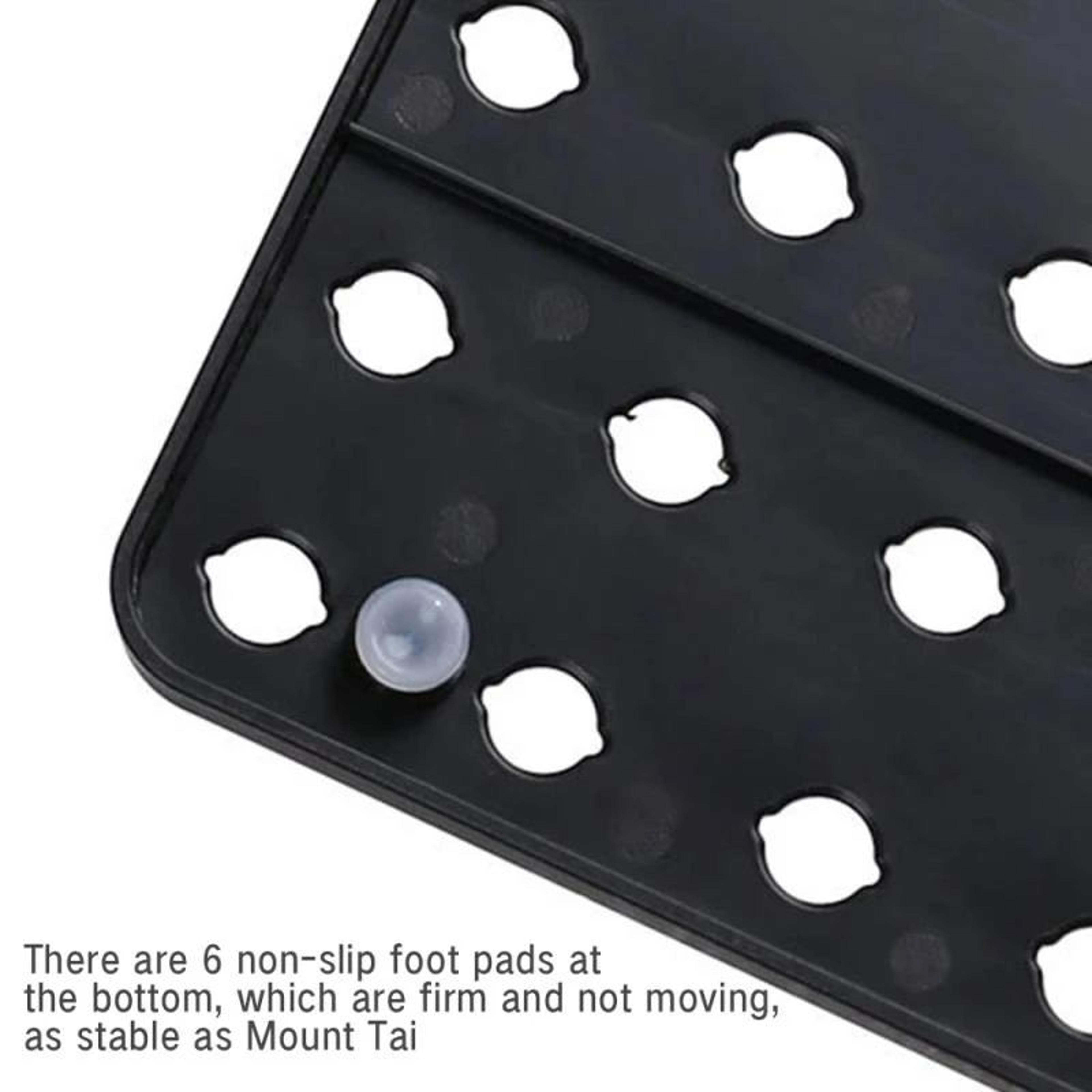 Adjustable Telescopic Sink Drain Storage Rack 12