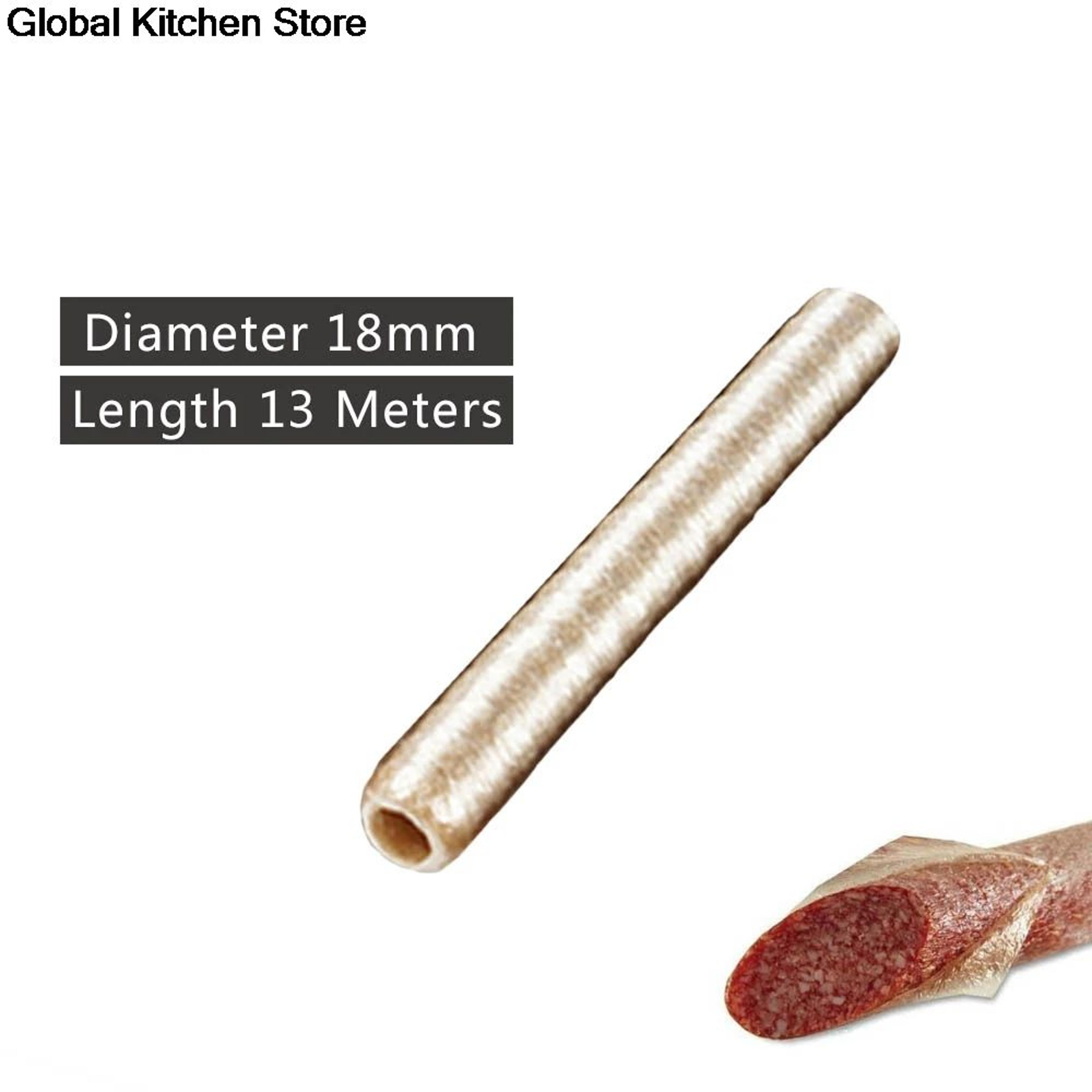 Easy Peel Smoked Sausage Casing Roll 7