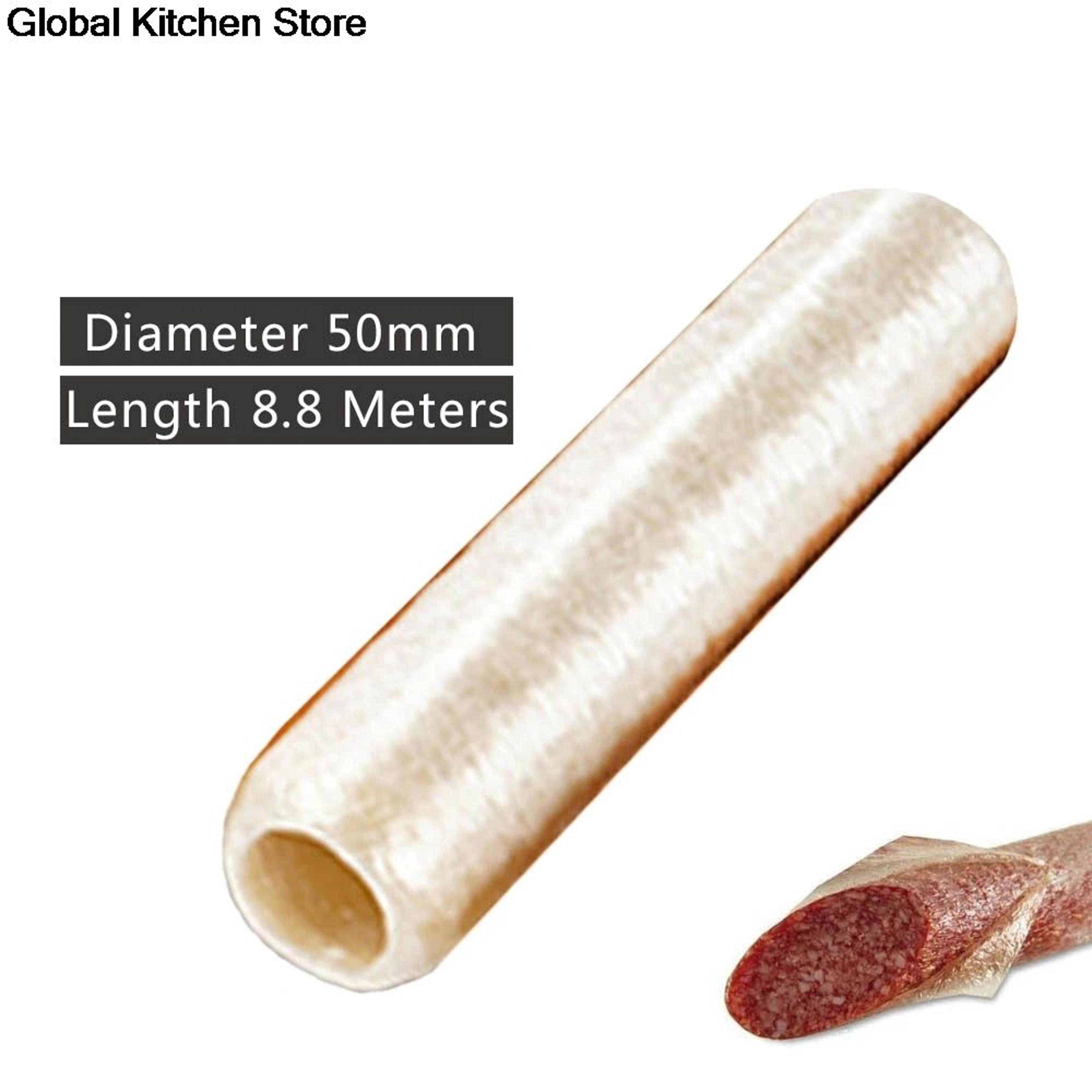 Easy Peel Smoked Sausage Casing Roll 12