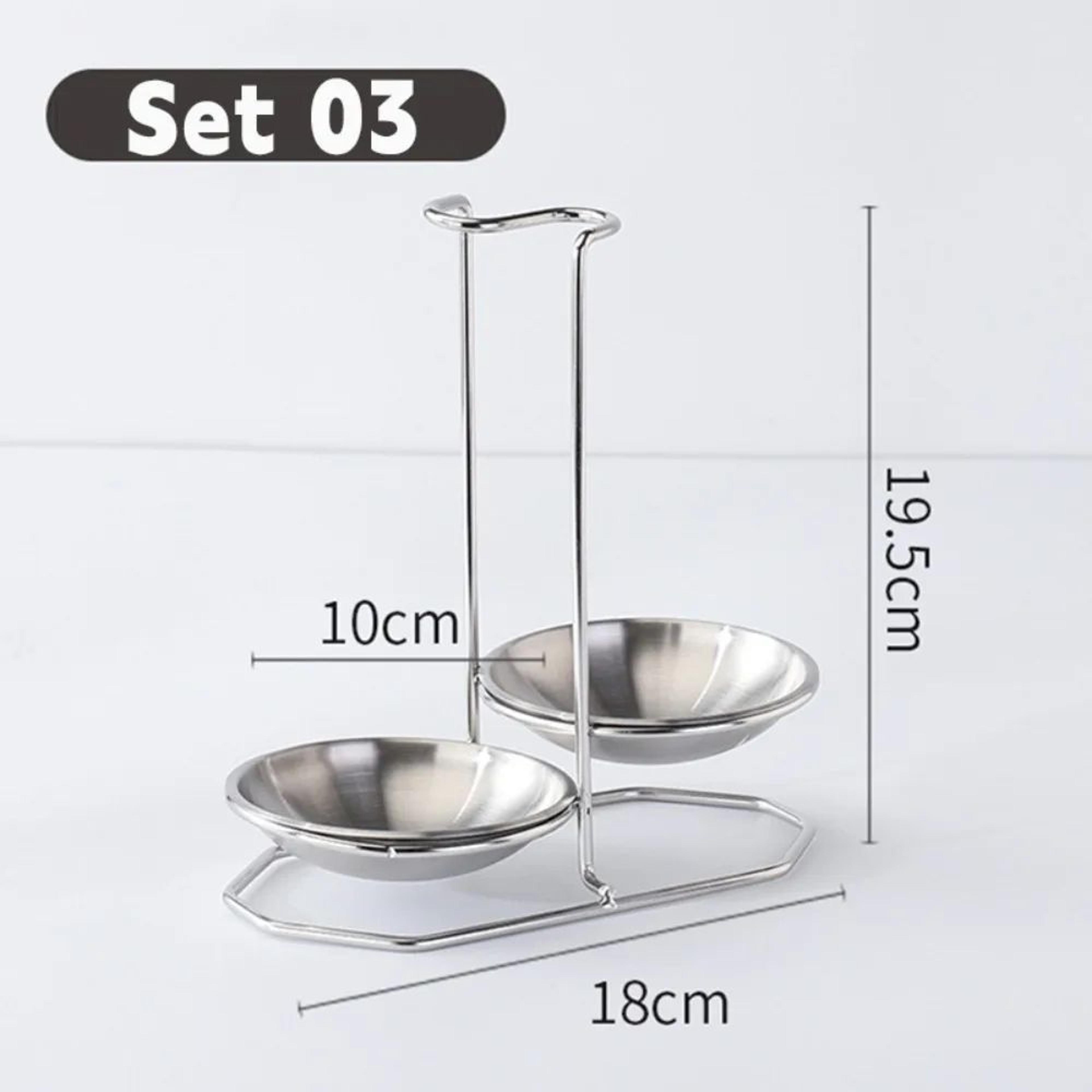 Vertical Ladle And Spoon Rest Holder 16