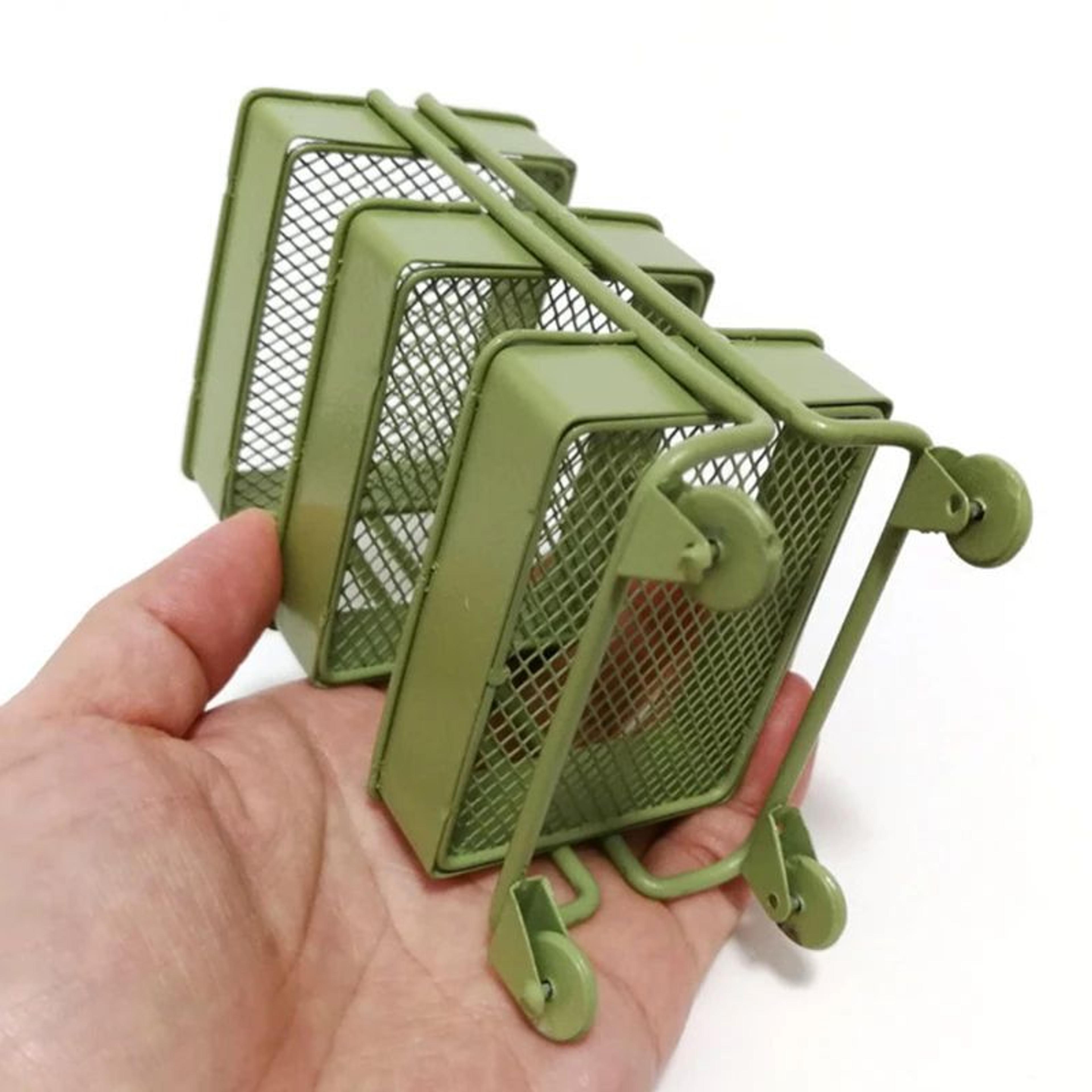 Mini Trolley Storage Display Rack 6