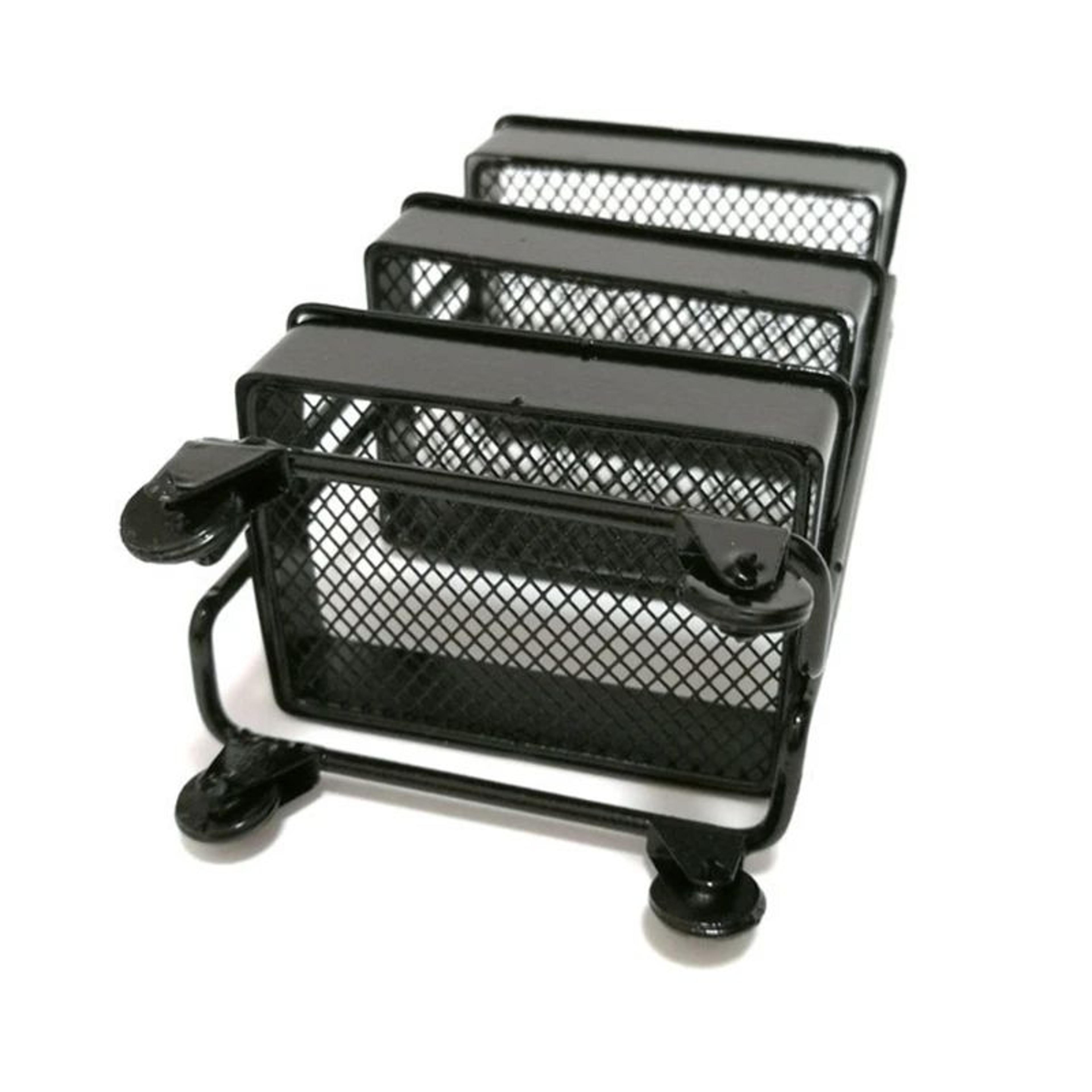 Mini Trolley Storage Display Rack 9