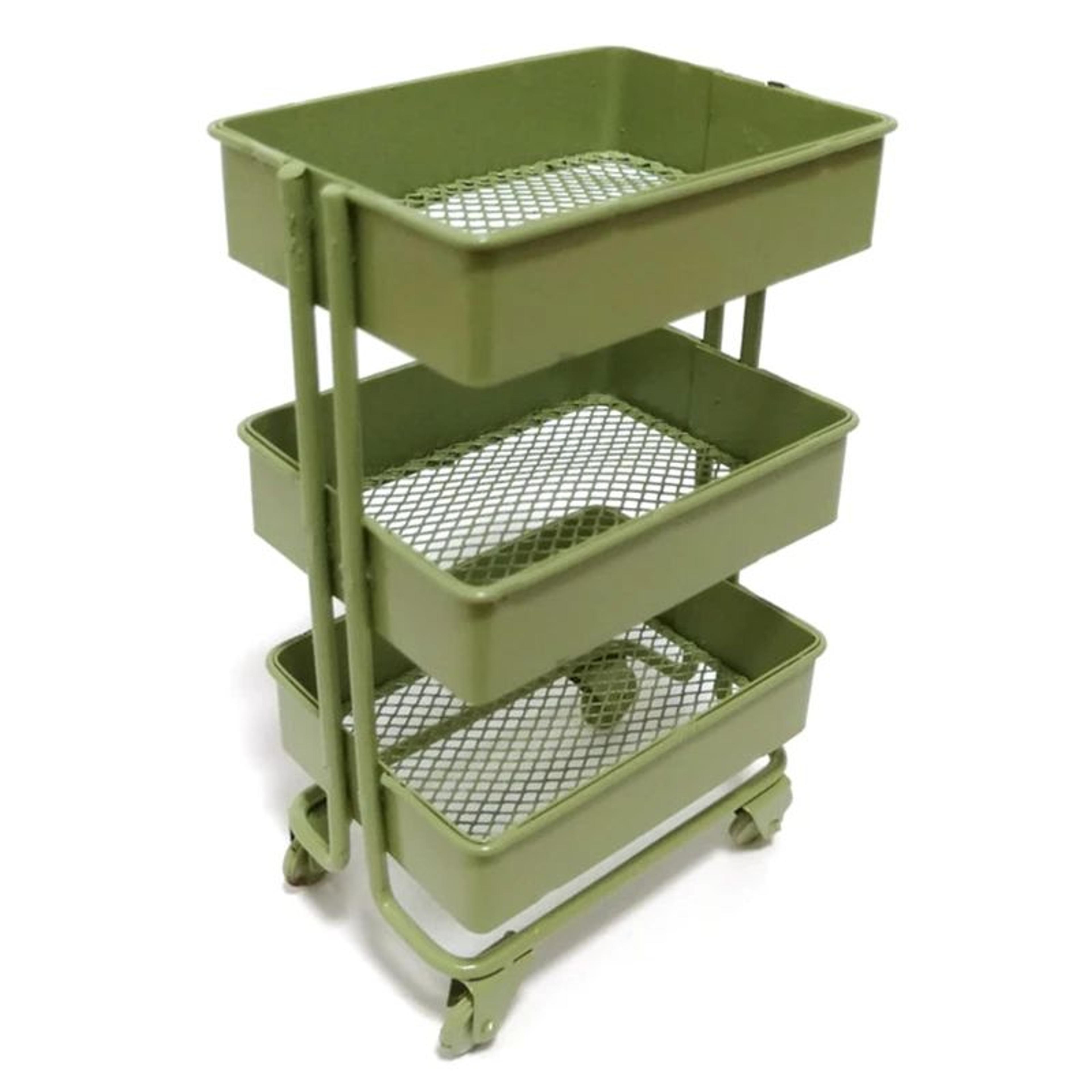 Mini Trolley Storage Display Rack 11