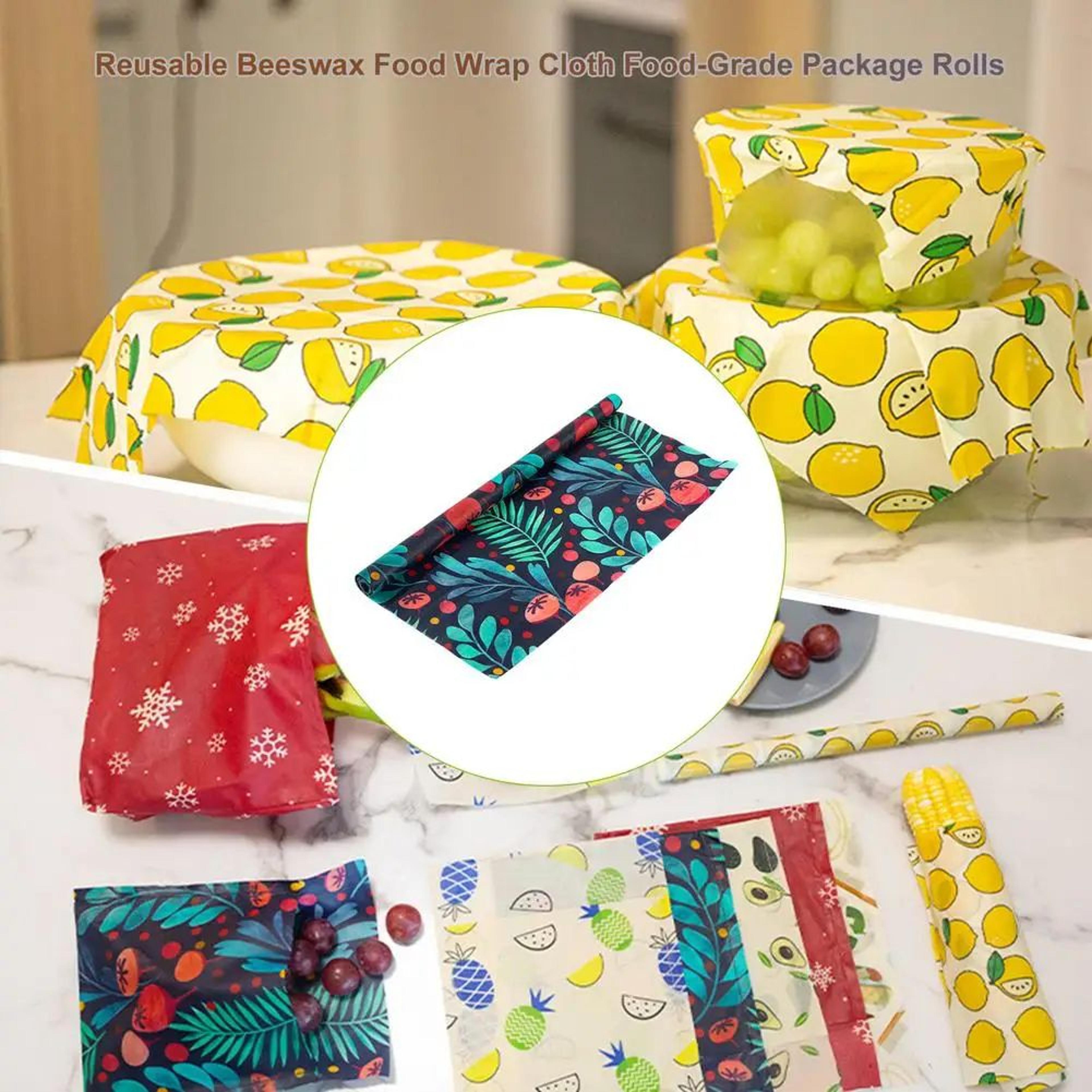 Reusable Organic Beeswax Food Wrap Set 5