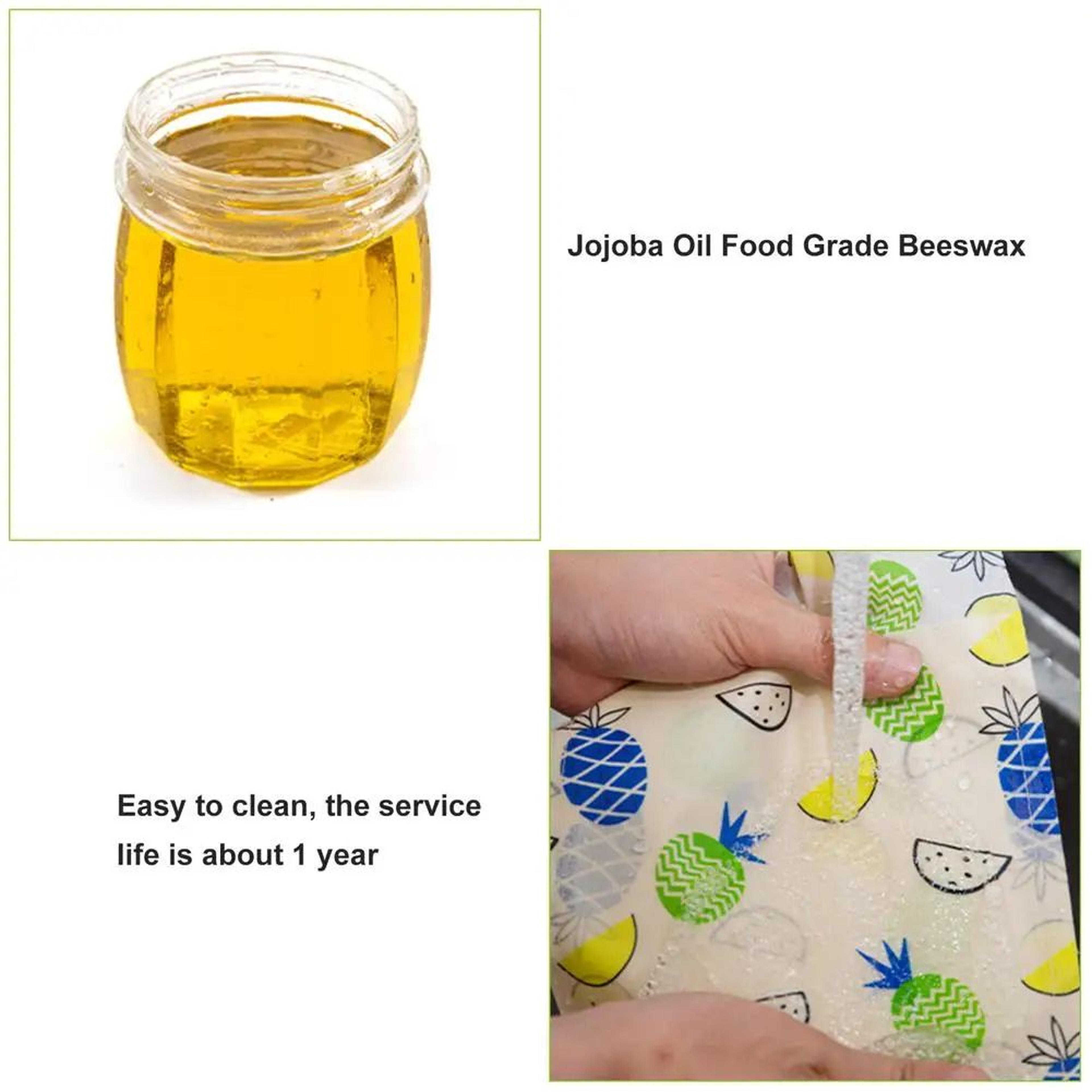Reusable Organic Beeswax Food Wrap Set 8