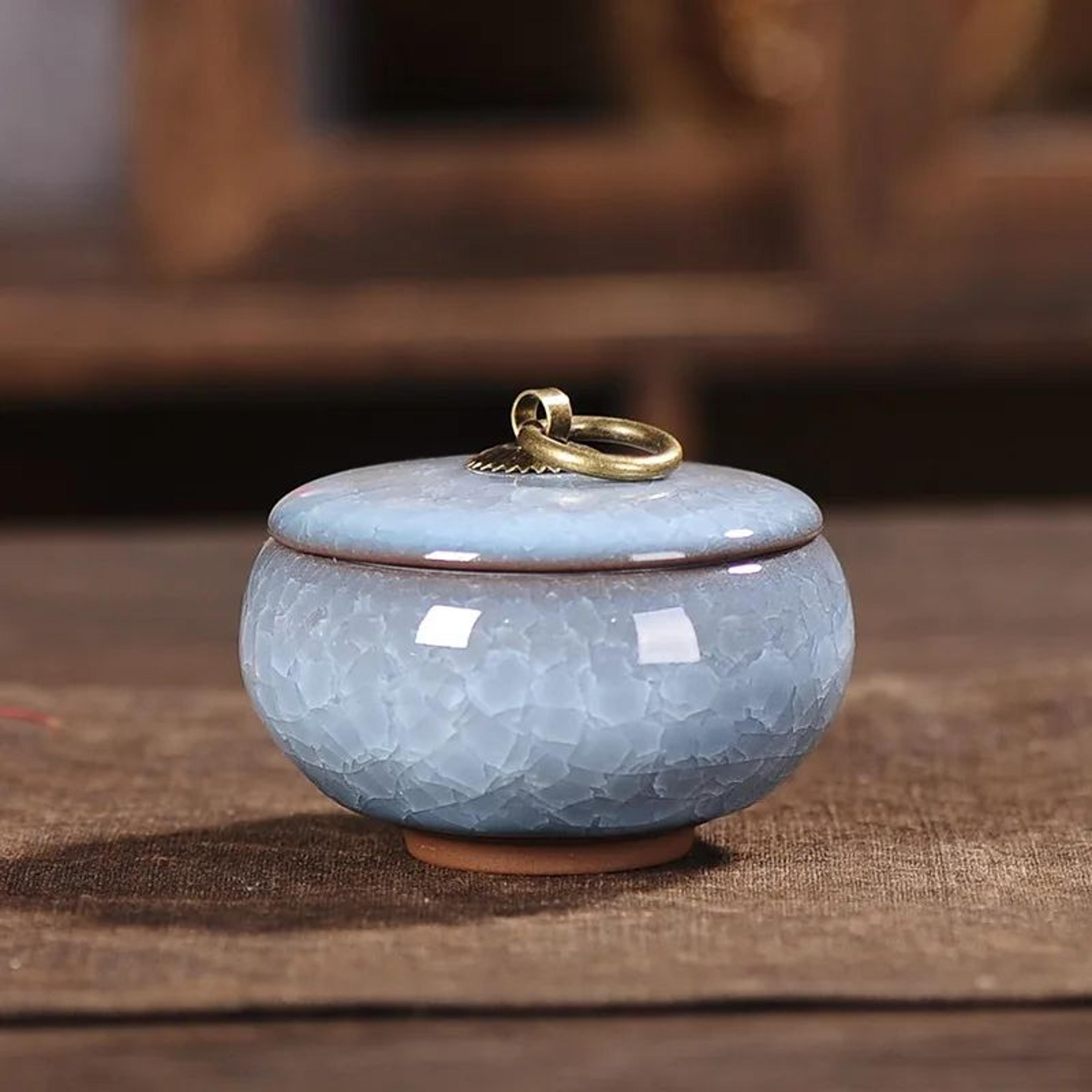 Mini Ceramic Tea Coffee Sugar Storage Jar 18