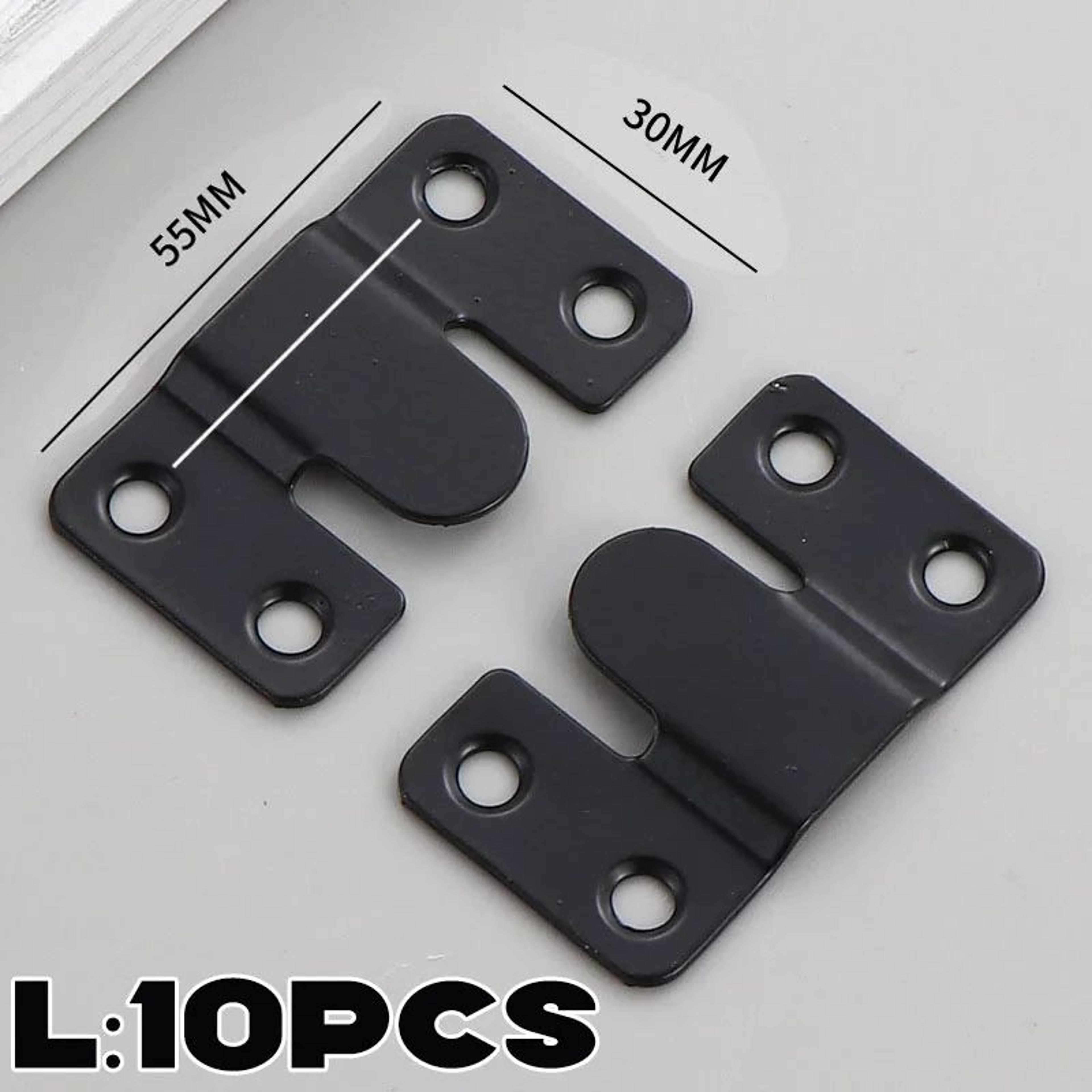 Stainless Steel Flush Mount Picture Frame Hooks Set 9