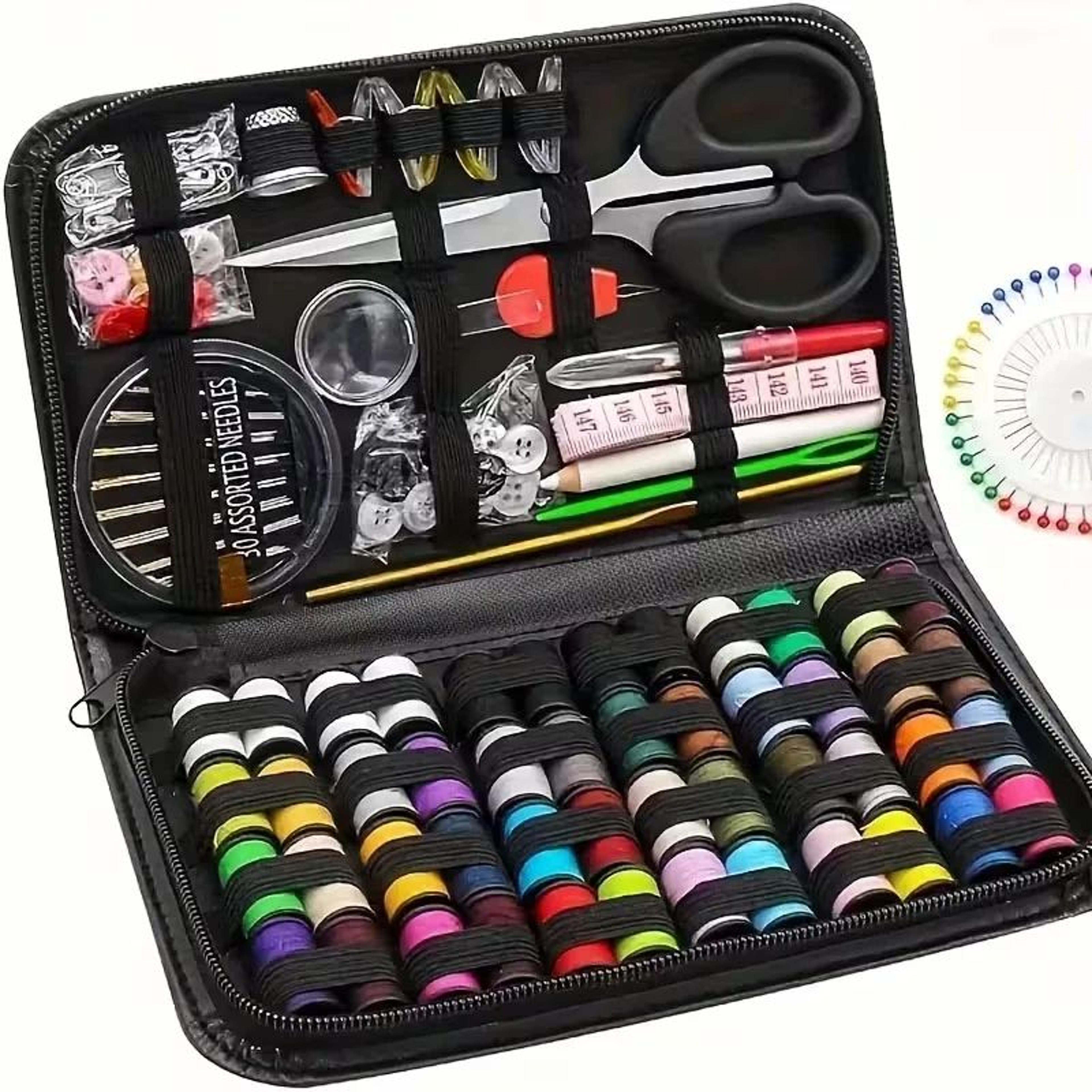 Portable Sewing Kit With Case Travel Sewing Supplies 5