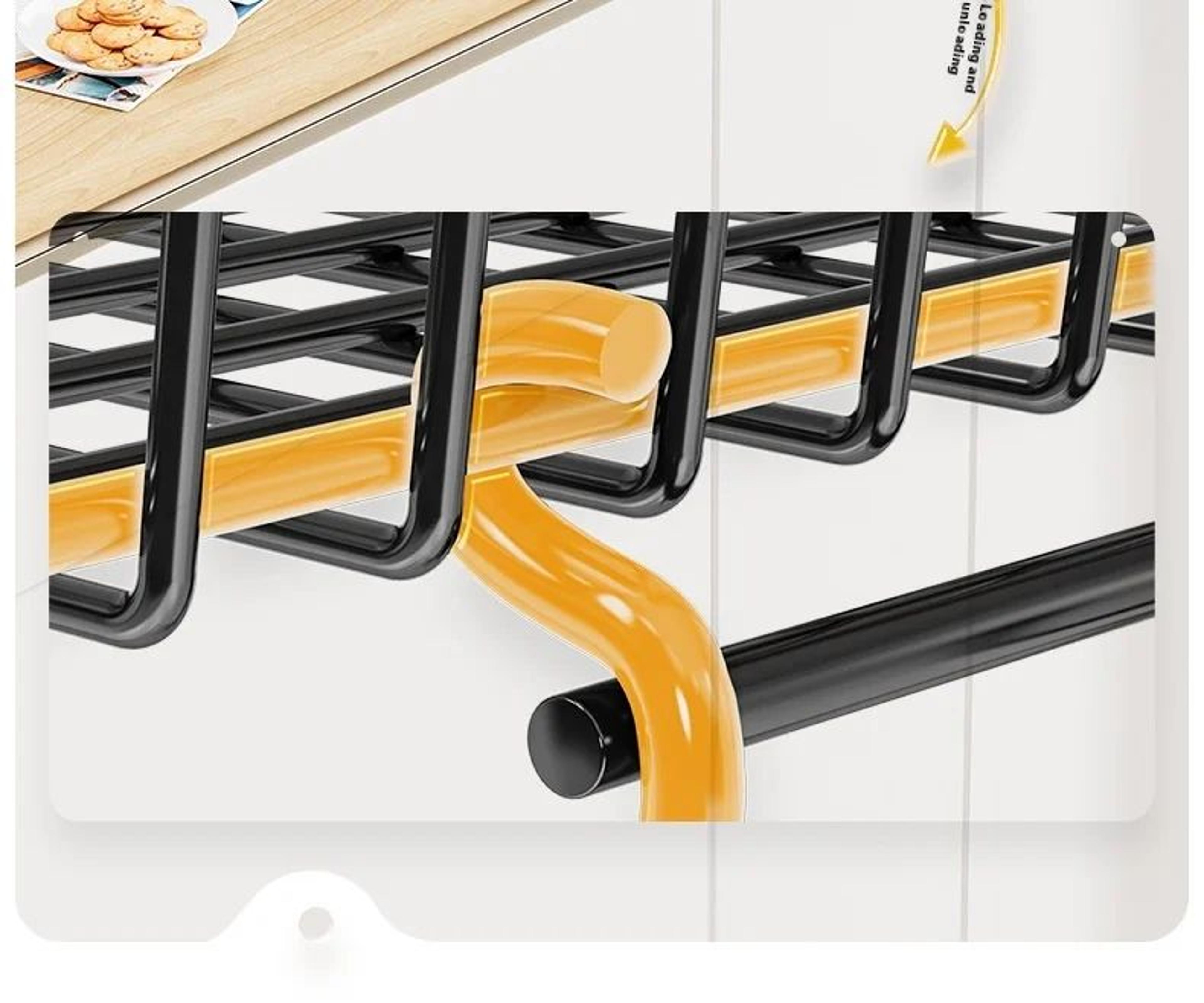 Double Layer Fruit And Vegetable Storage Rack 5