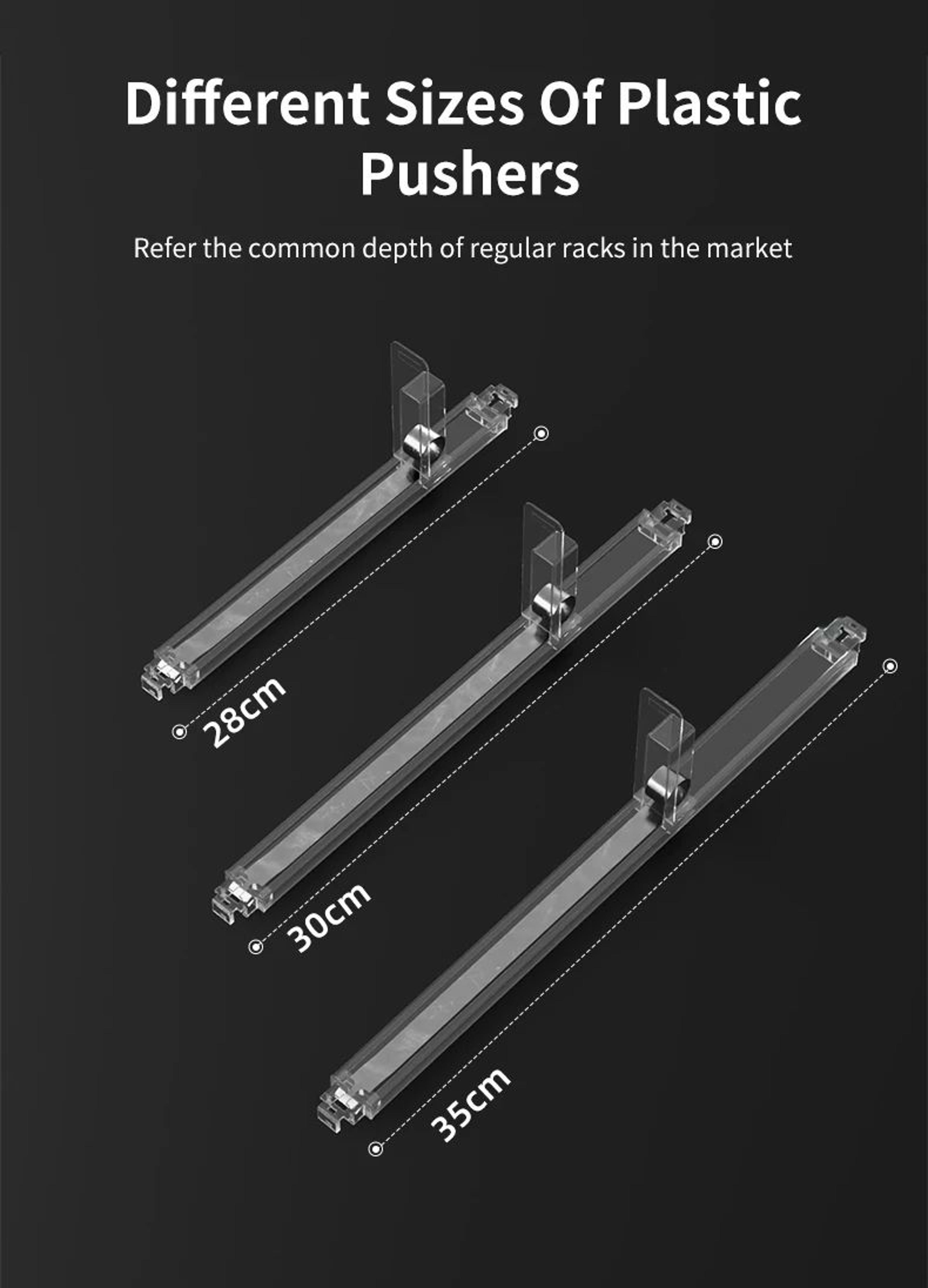 Automatic Shelf Pusher Display Rack Organizer 9