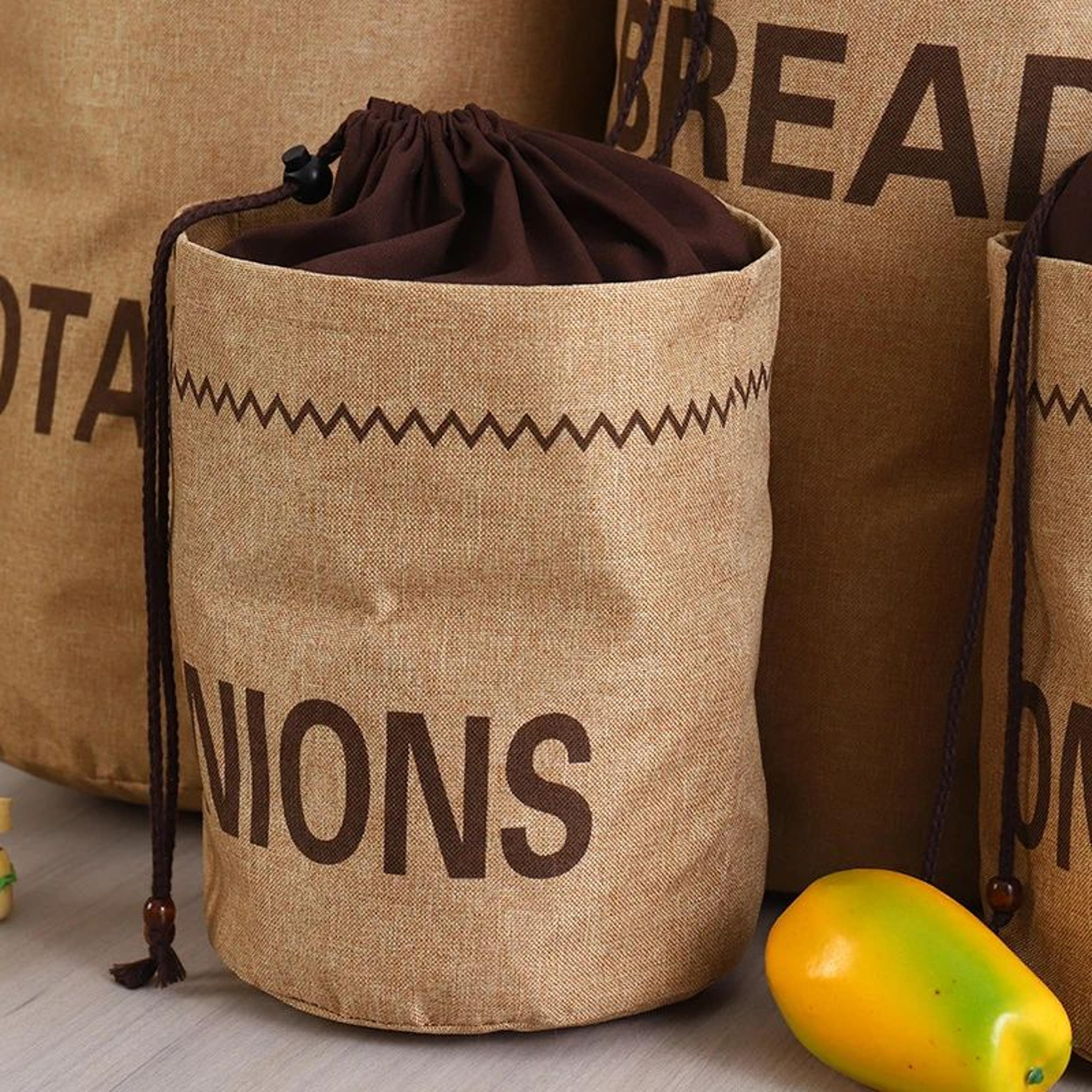 Jute Potato Onion And Garlic Storage Bag 7