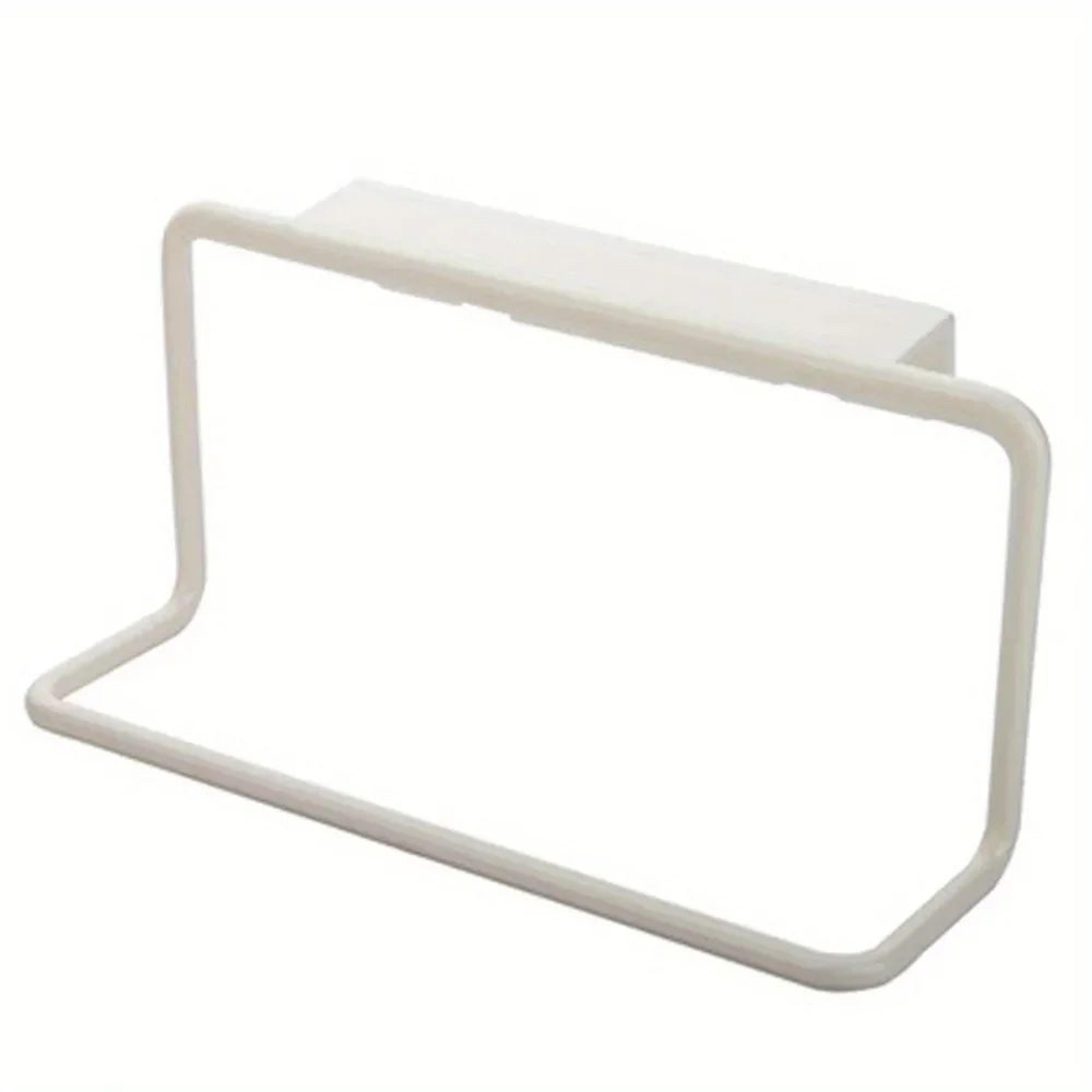 Plastic Over Cabinet Towel Holder Kitchen Organizer 10