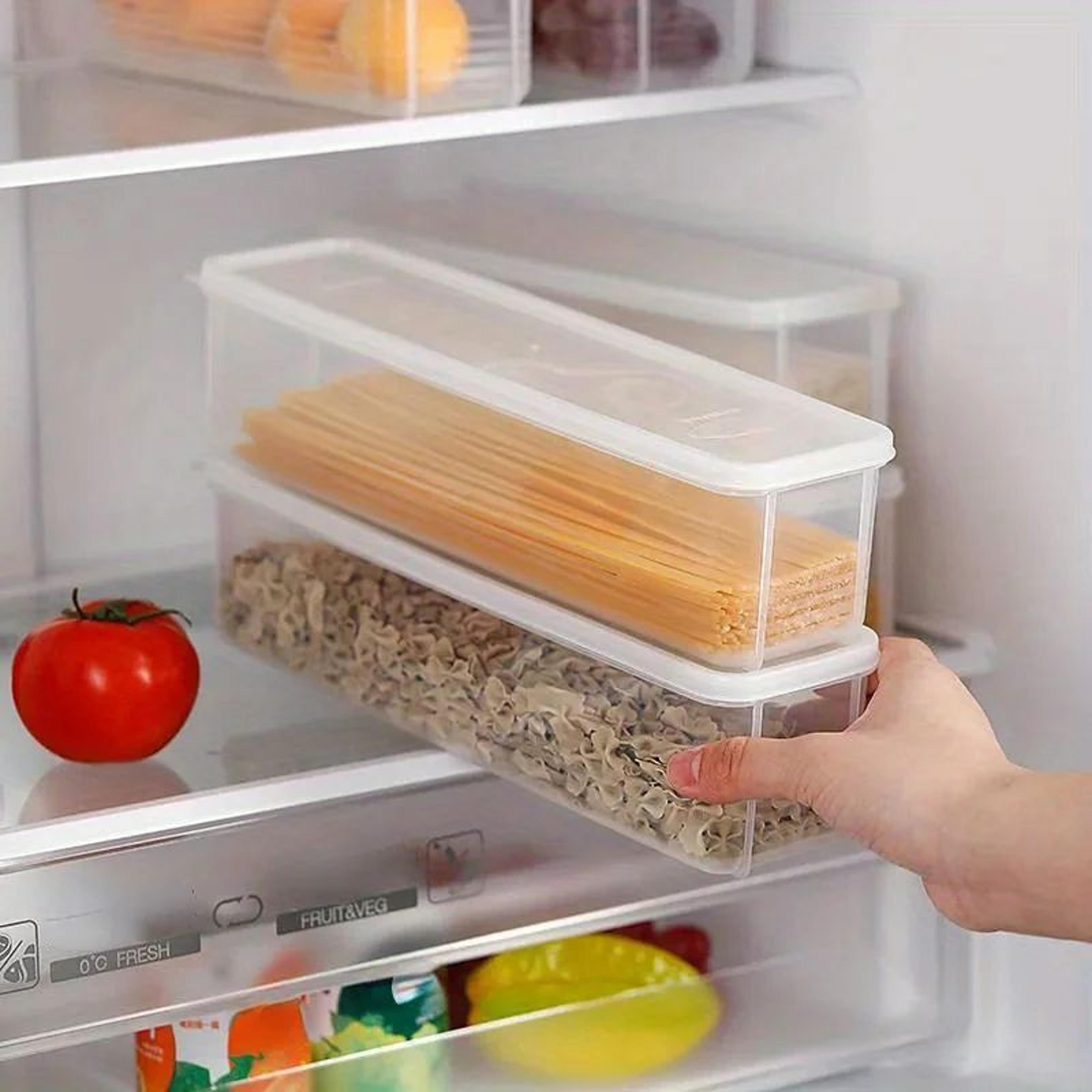 Spaghetti Storage Container With Airtight Lid 1