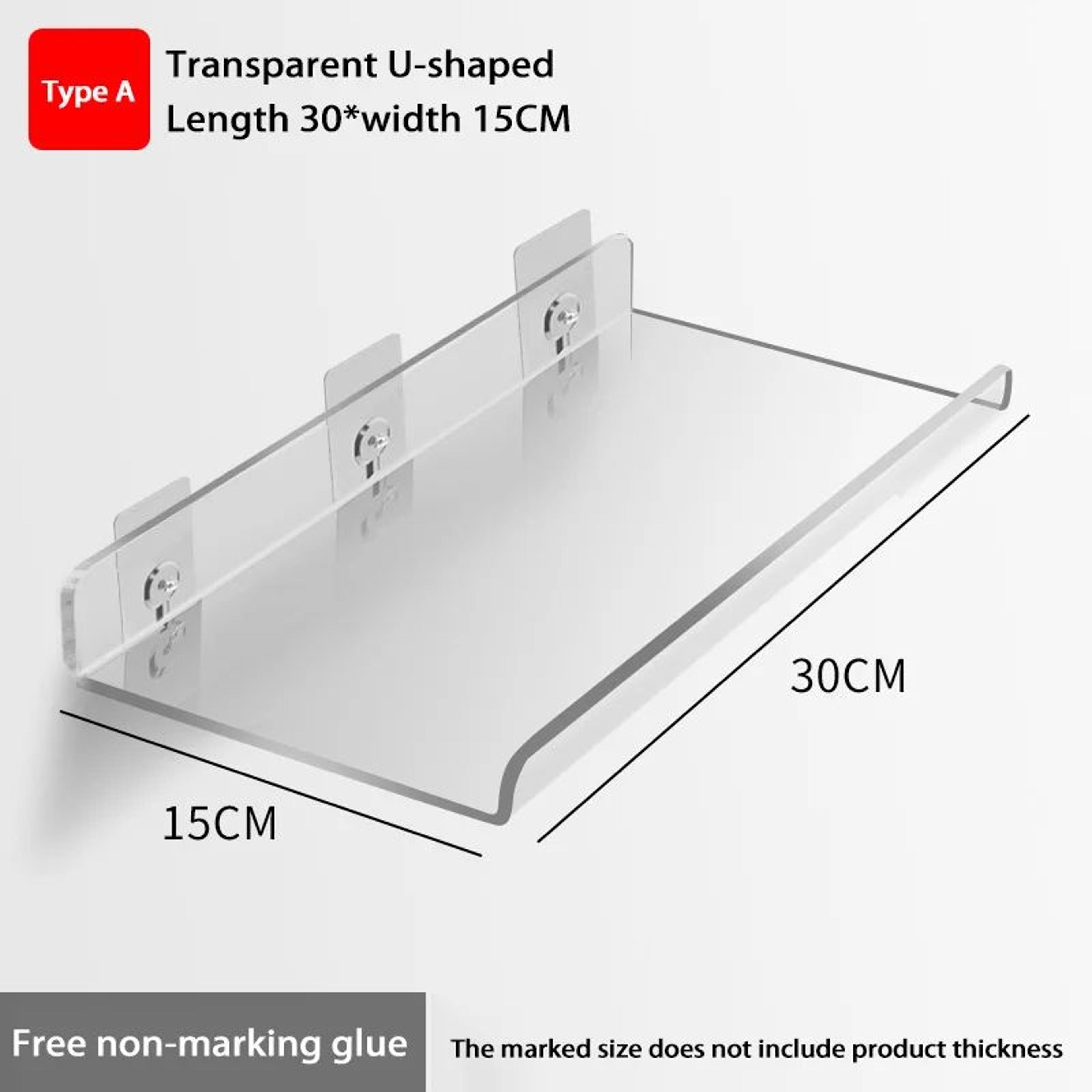 Self Adhesive Wall Mounted Storage Shelf Organizer 11