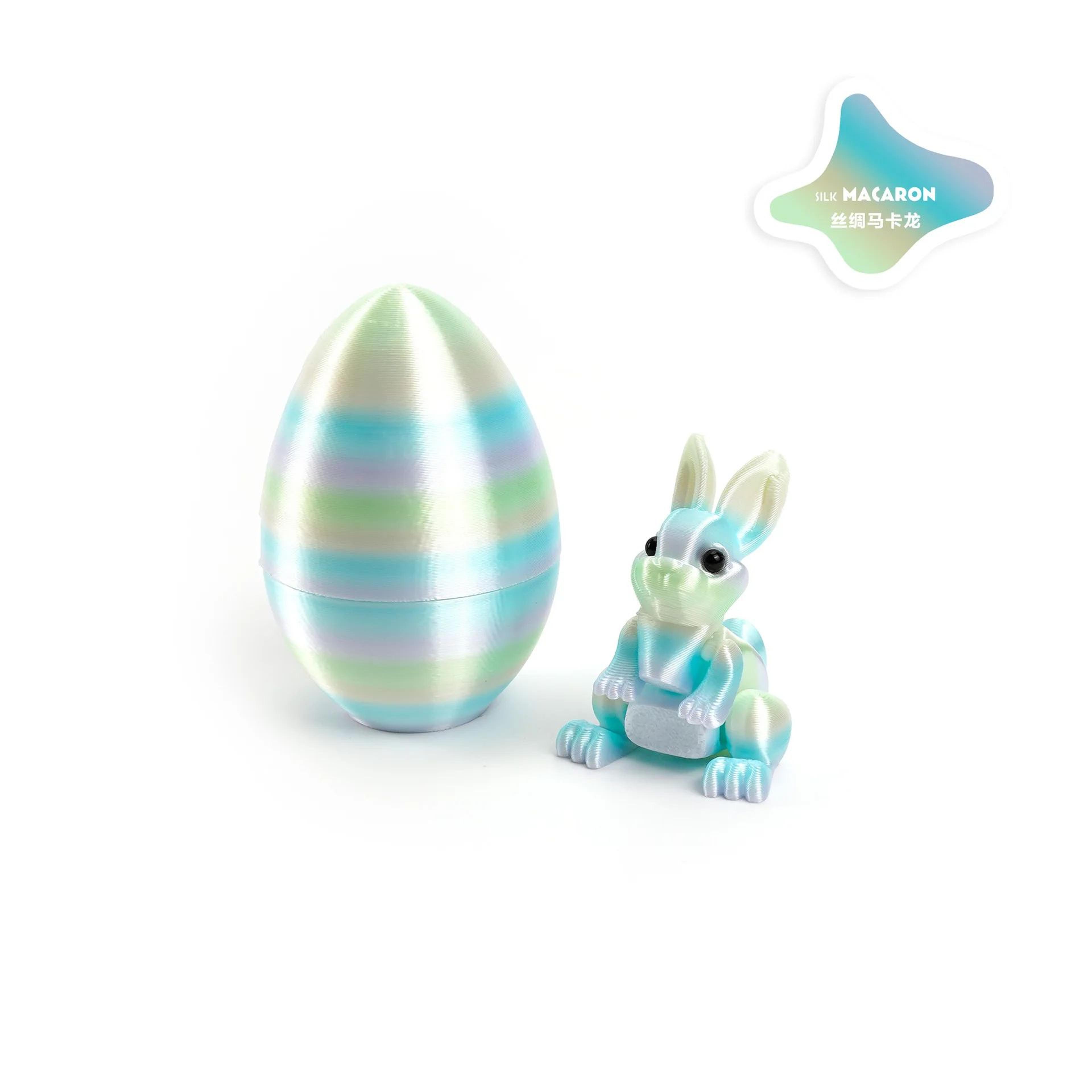 3D Printed Easter Rabbit Egg Ornament 13