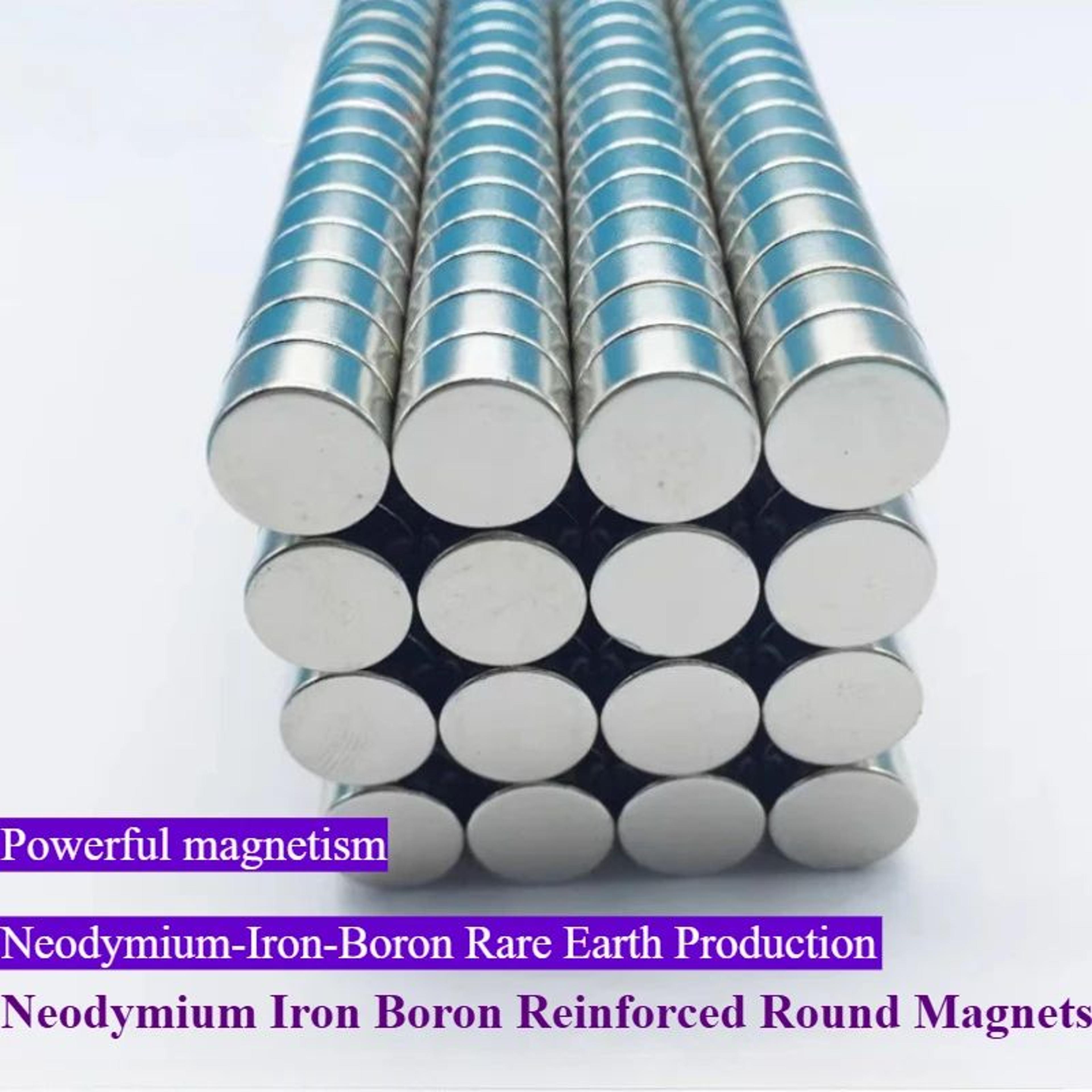 50 Piece Round Reinforced Magnets Set 5