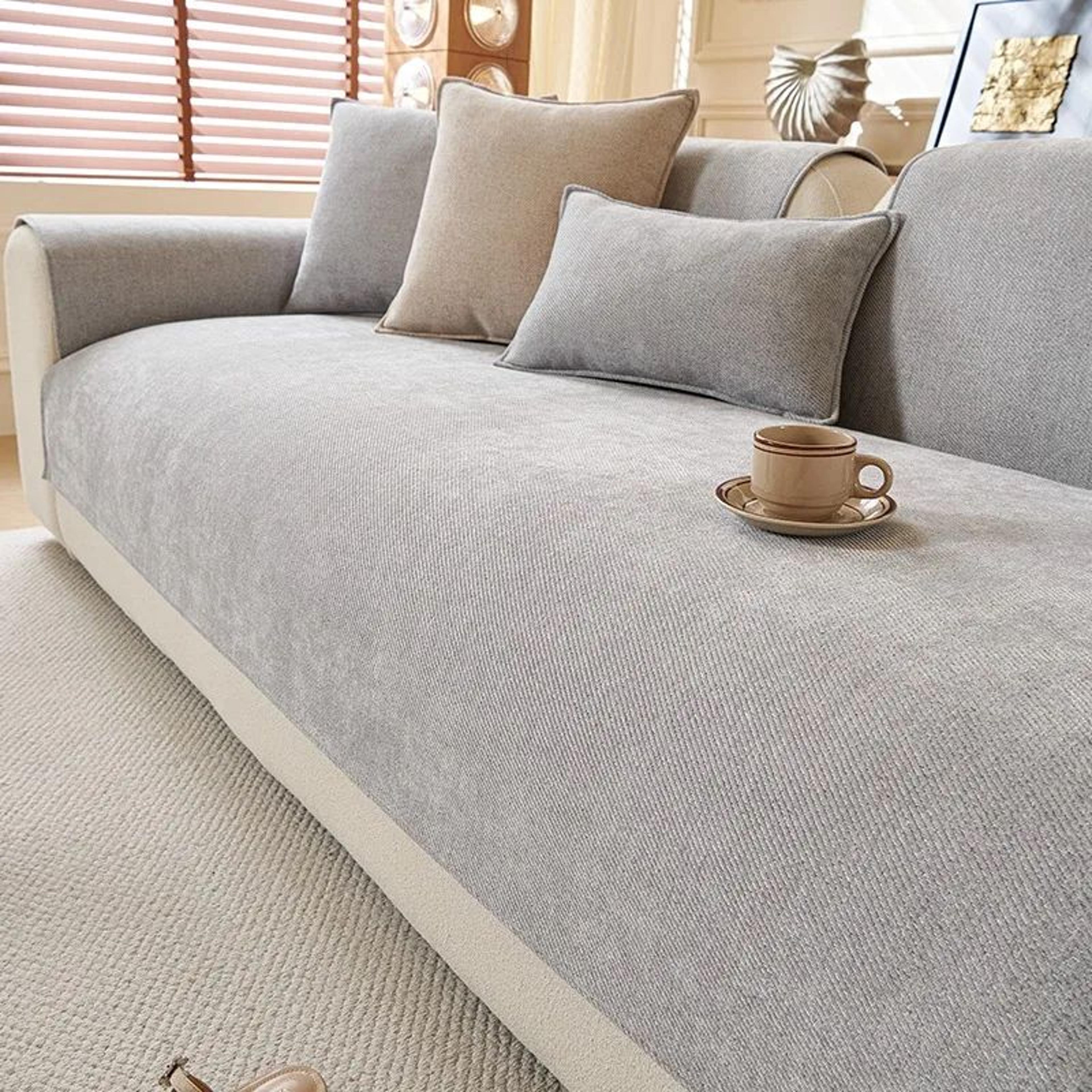 Chenille Anti Slip Sofa Cover 6