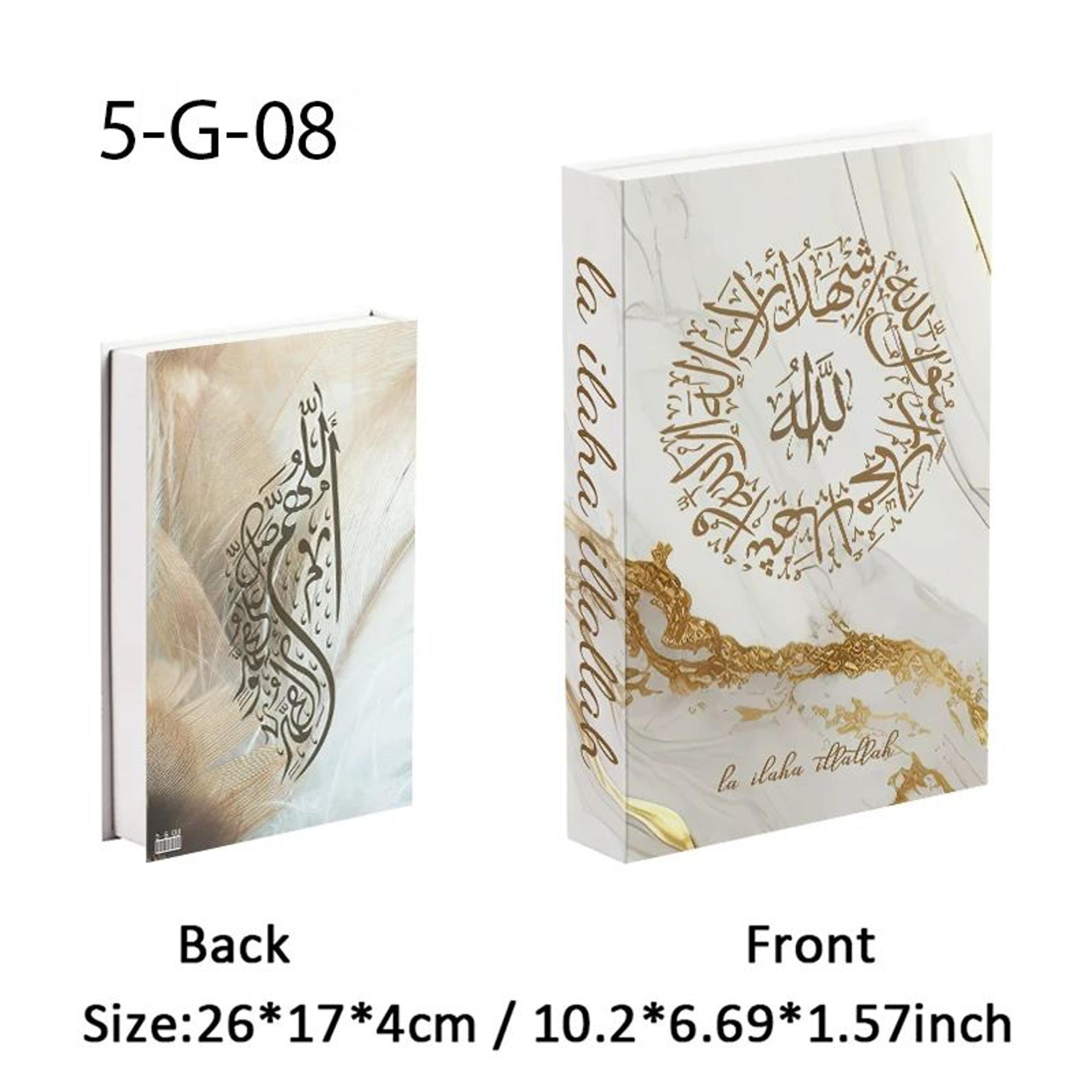 Islamic Decorative Faux Book Storage Box 16