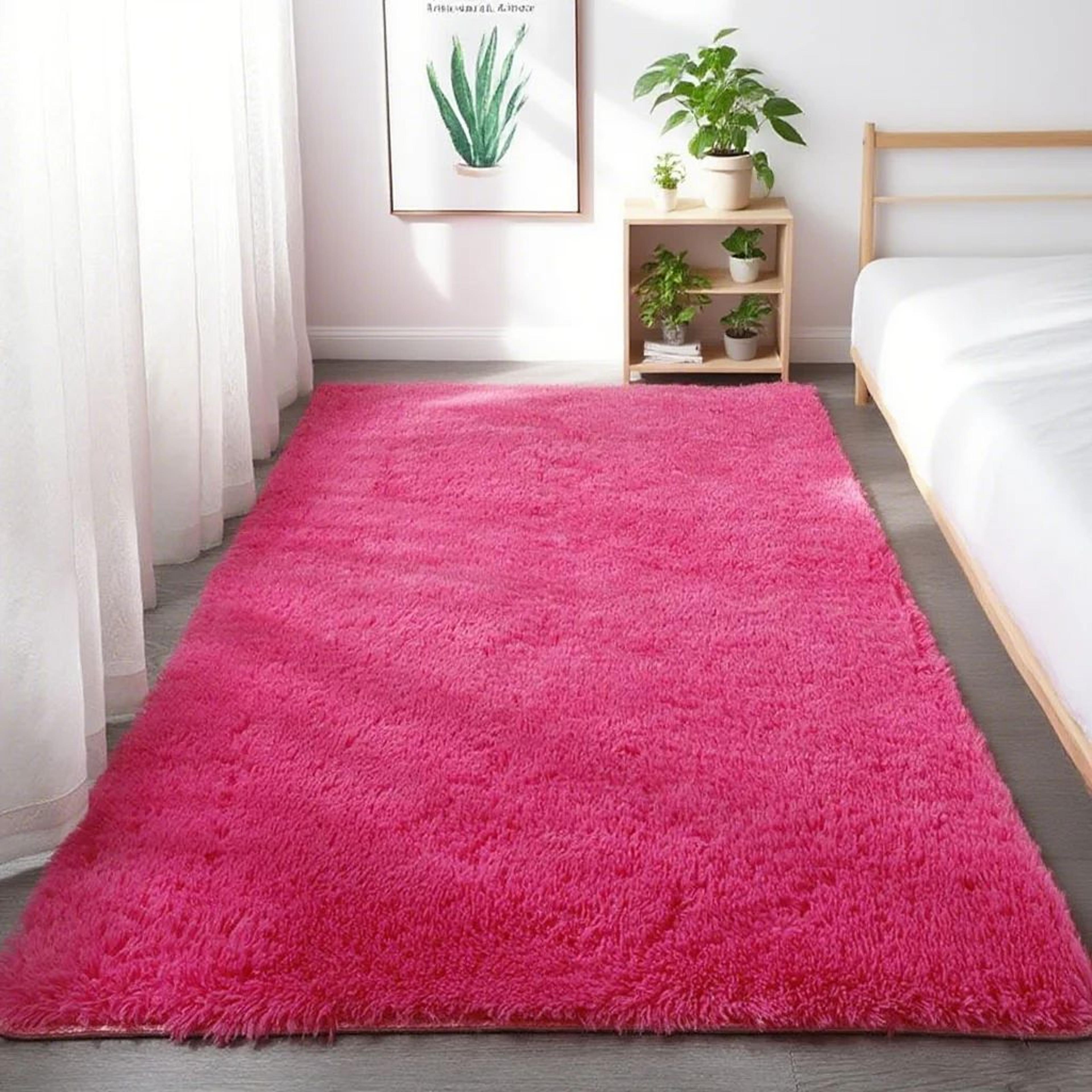 Soft Shaggy Non Slip Area Rug 13