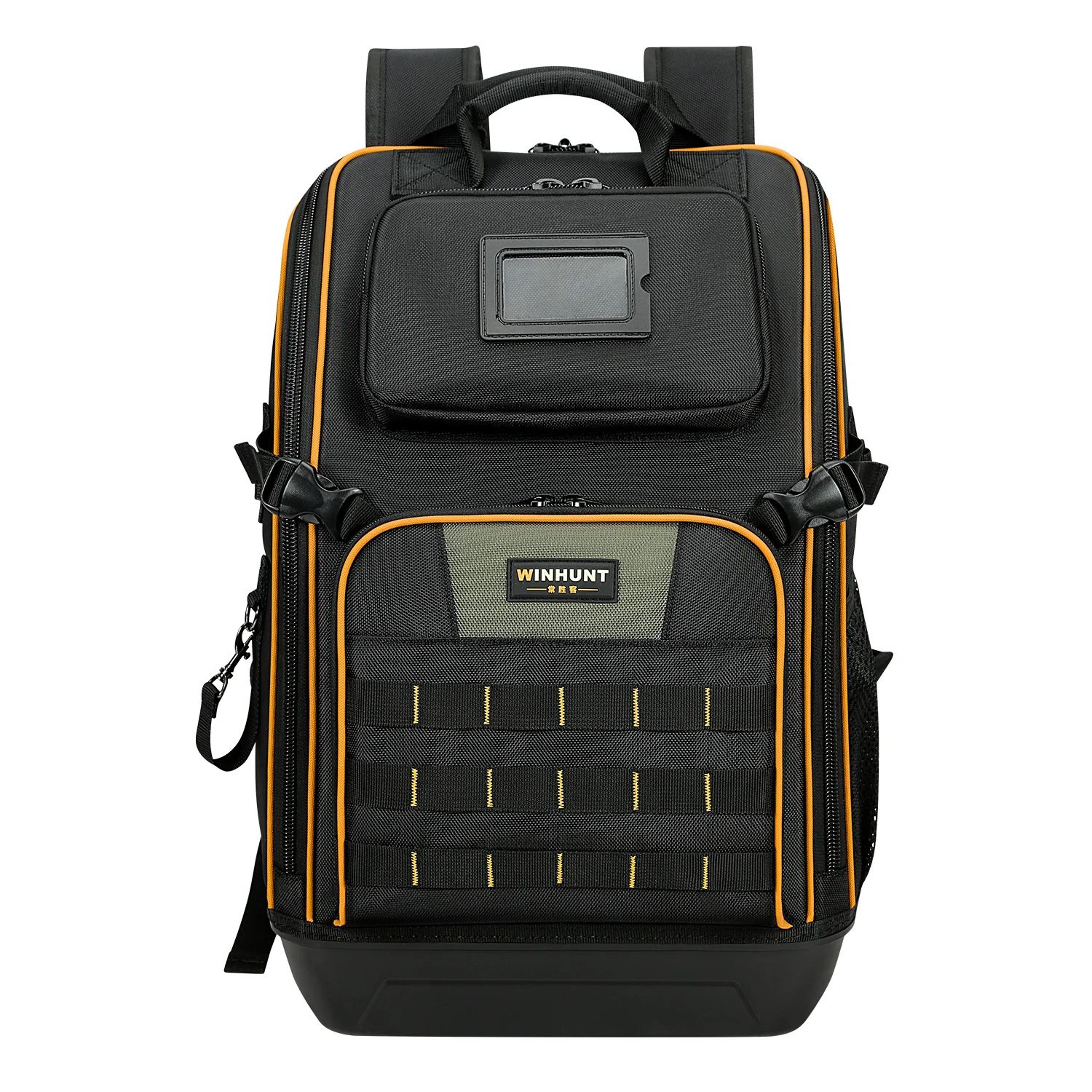 Heavy Duty Tool Backpack With Large Interior And Molded Bottom 6