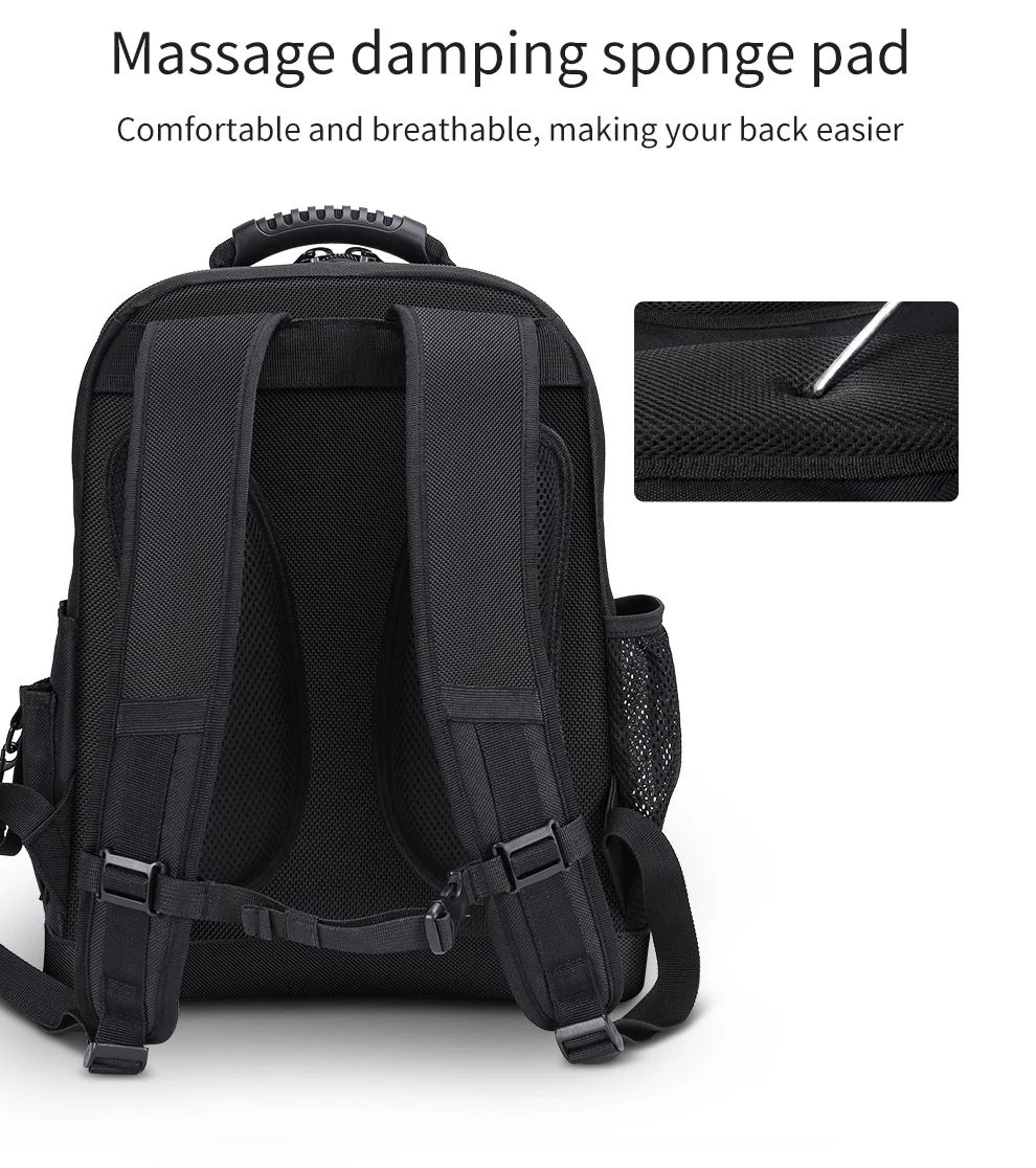 WINHUNT Heavy Duty Shoulder Tool Bag With Multi Pocket Organizer 7