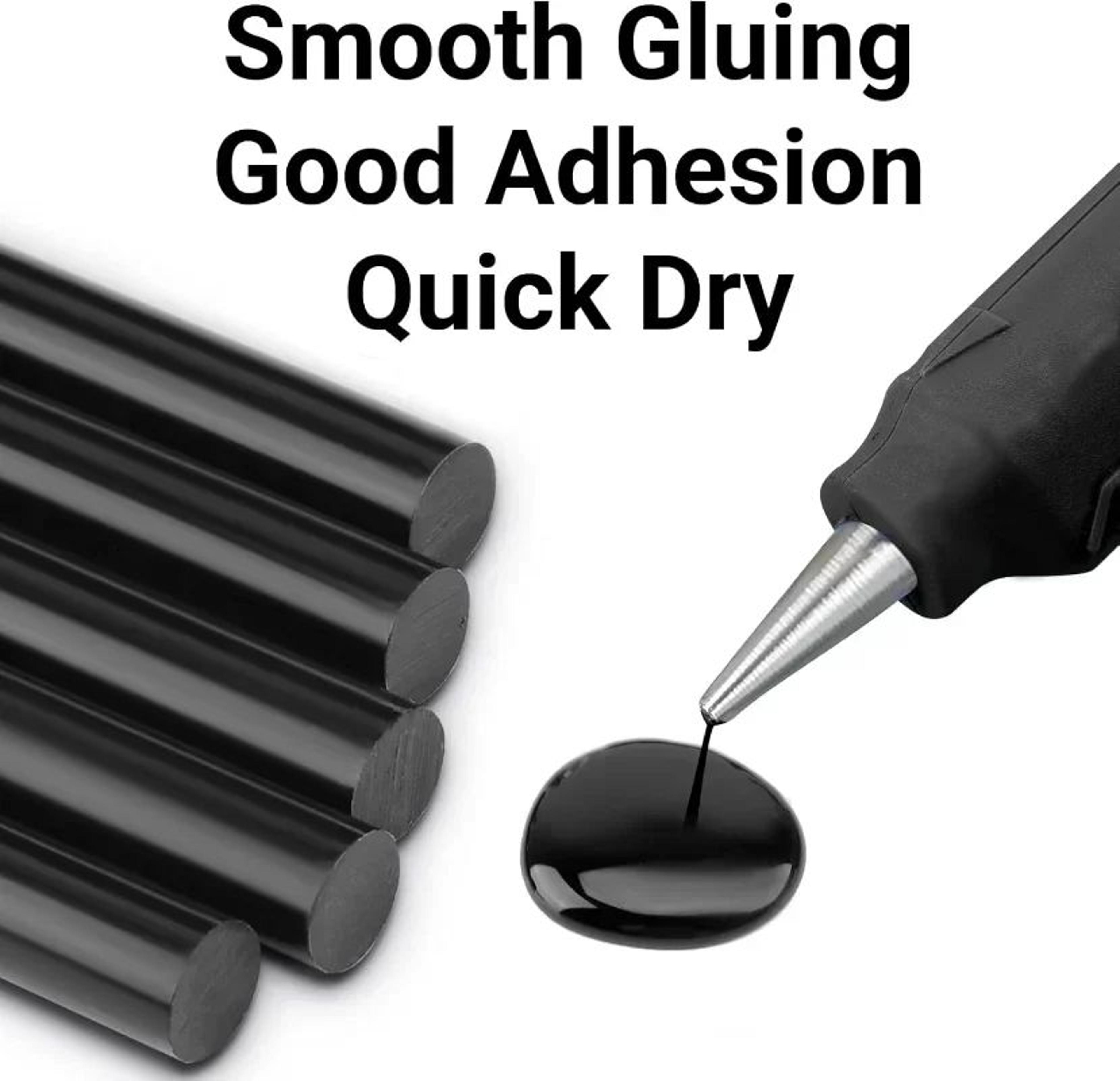 Black EVA Hot Glue Sticks For DIY Crafts And Repairs 4