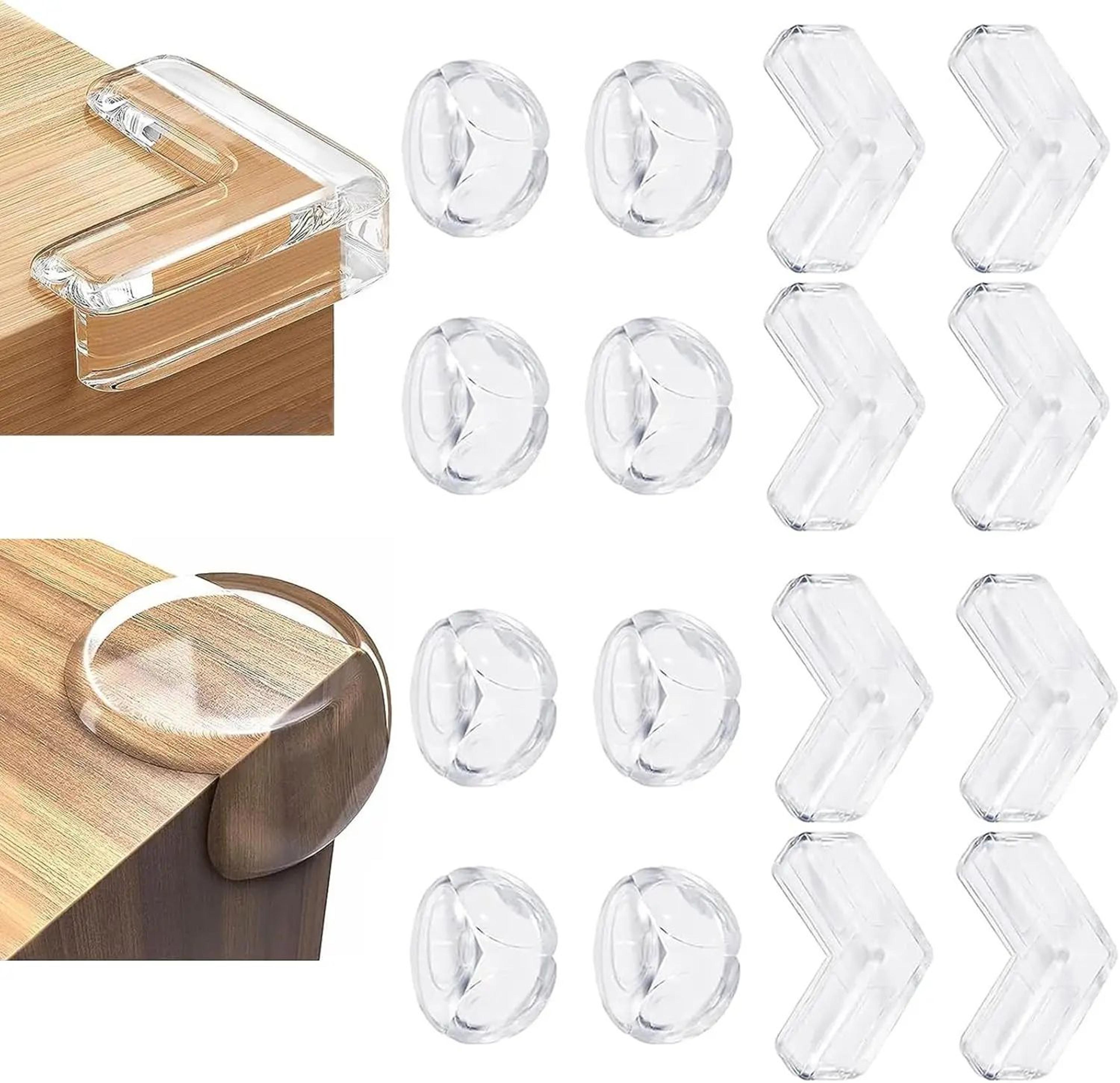 Transparent Silicone Baby Safety Edge And Corner Protectors 8