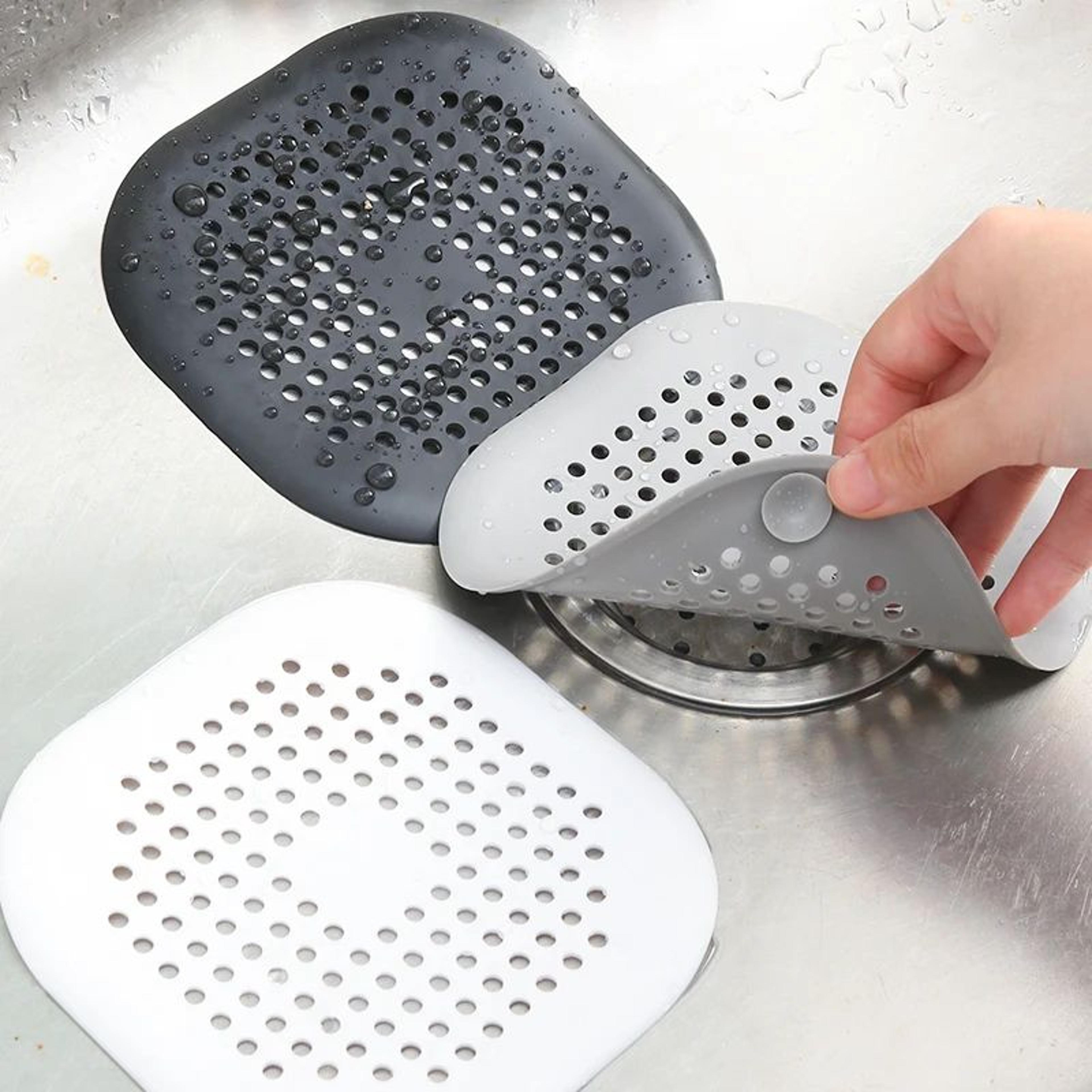 Silicone Sink Drain Stopper And Hair Catcher Strainer 1