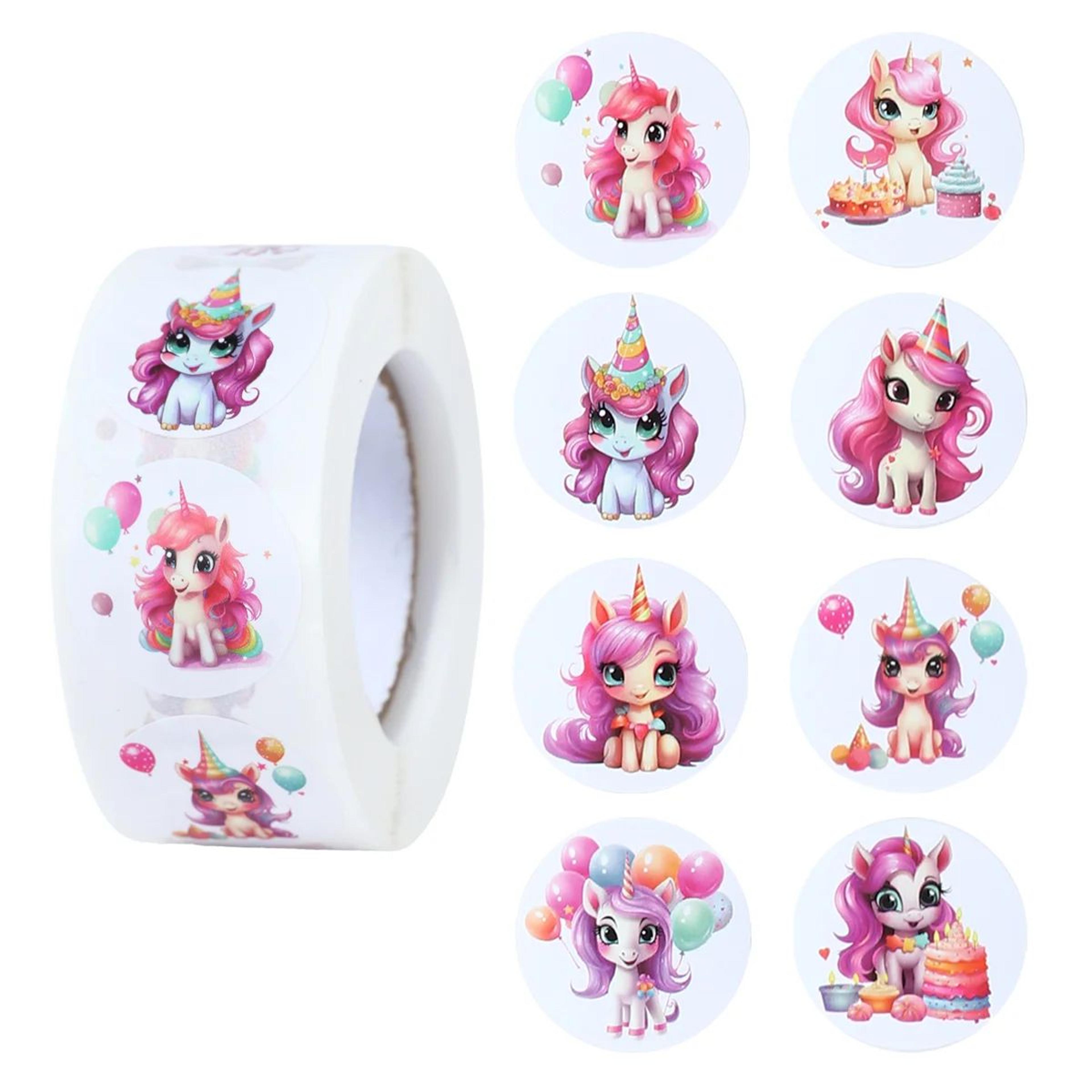 Unicorn Reward Stickers Roll For Kids And Crafts 2