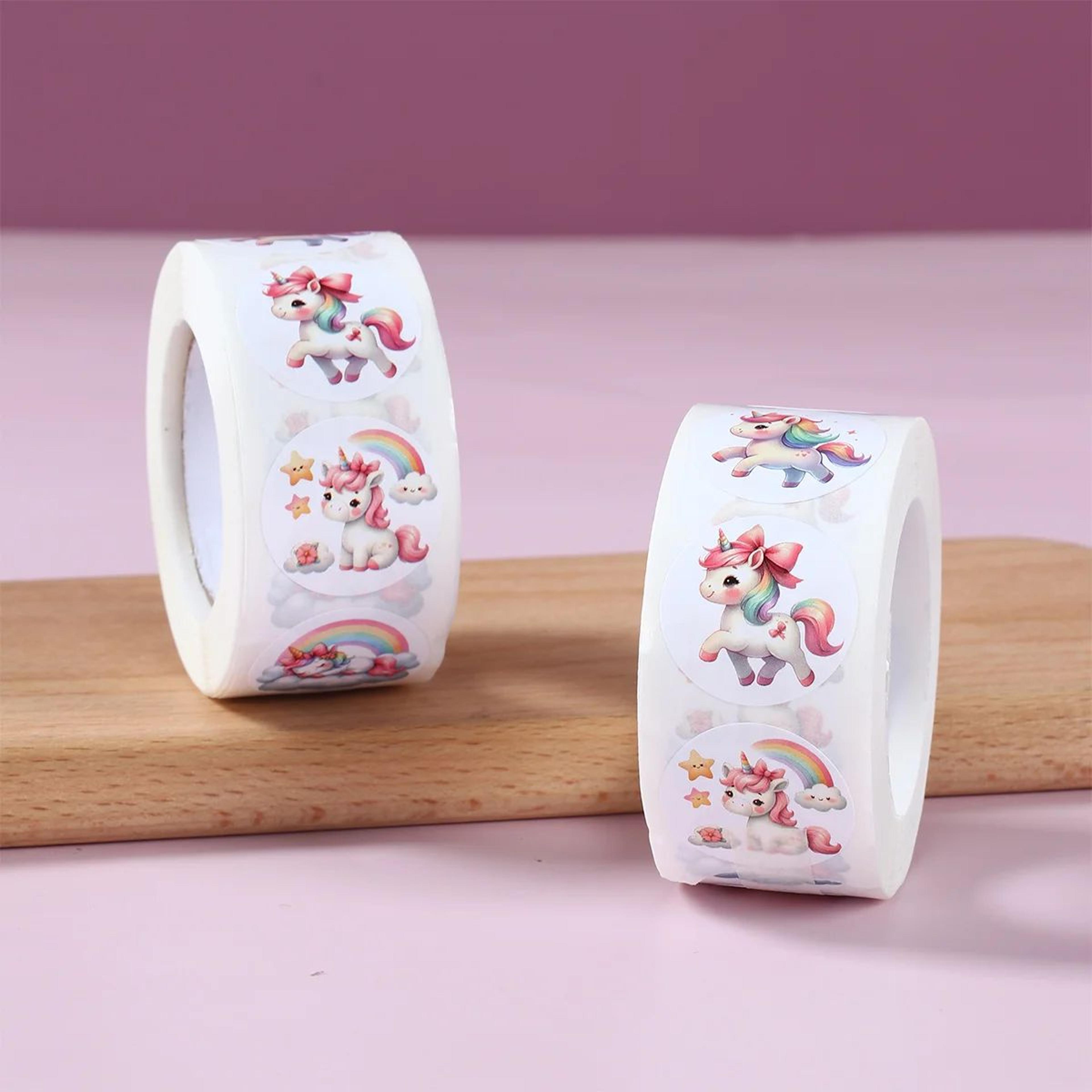 Unicorn Reward Stickers Roll For Kids And Crafts 5