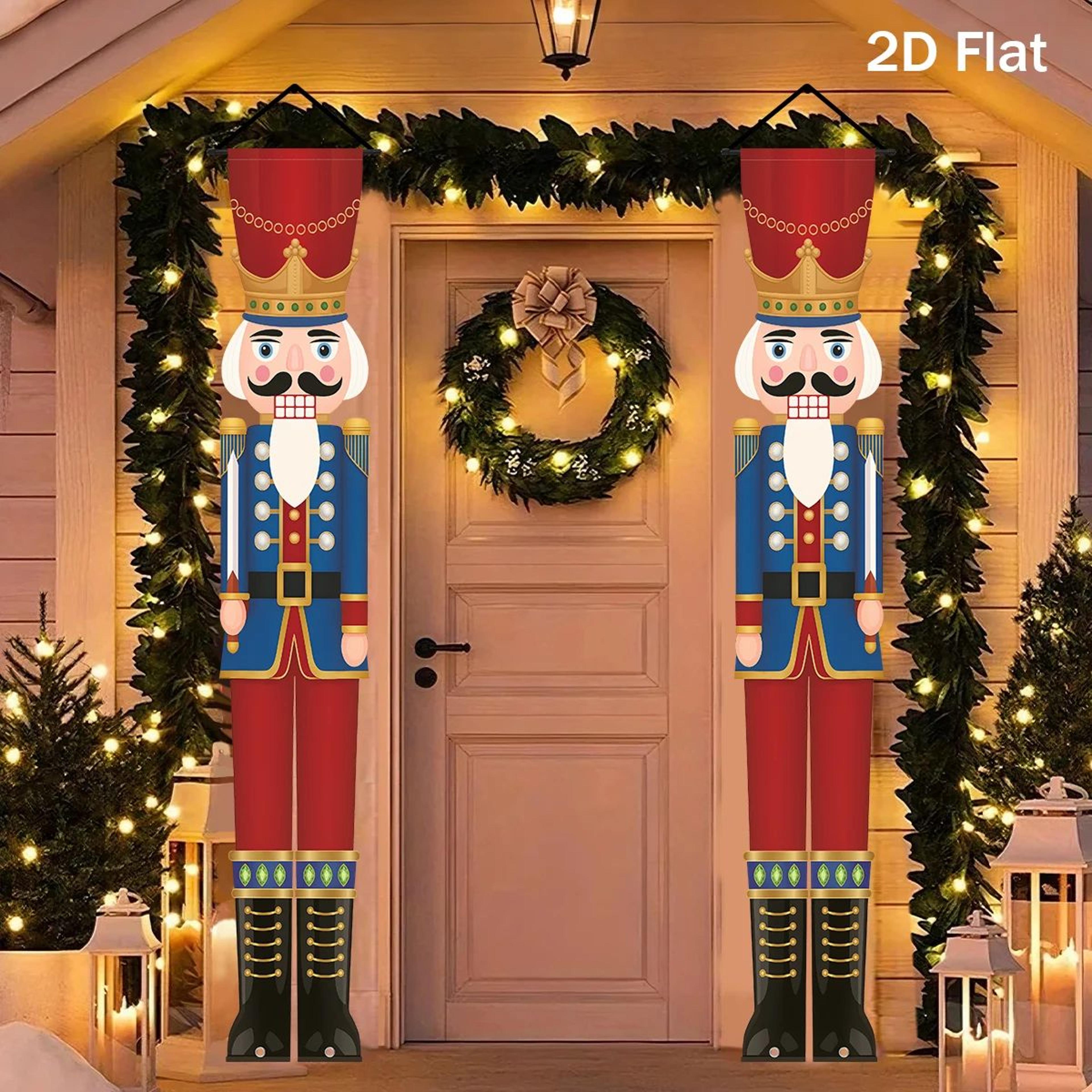 Christmas Nutcracker Door Banner Holiday Decoration 3