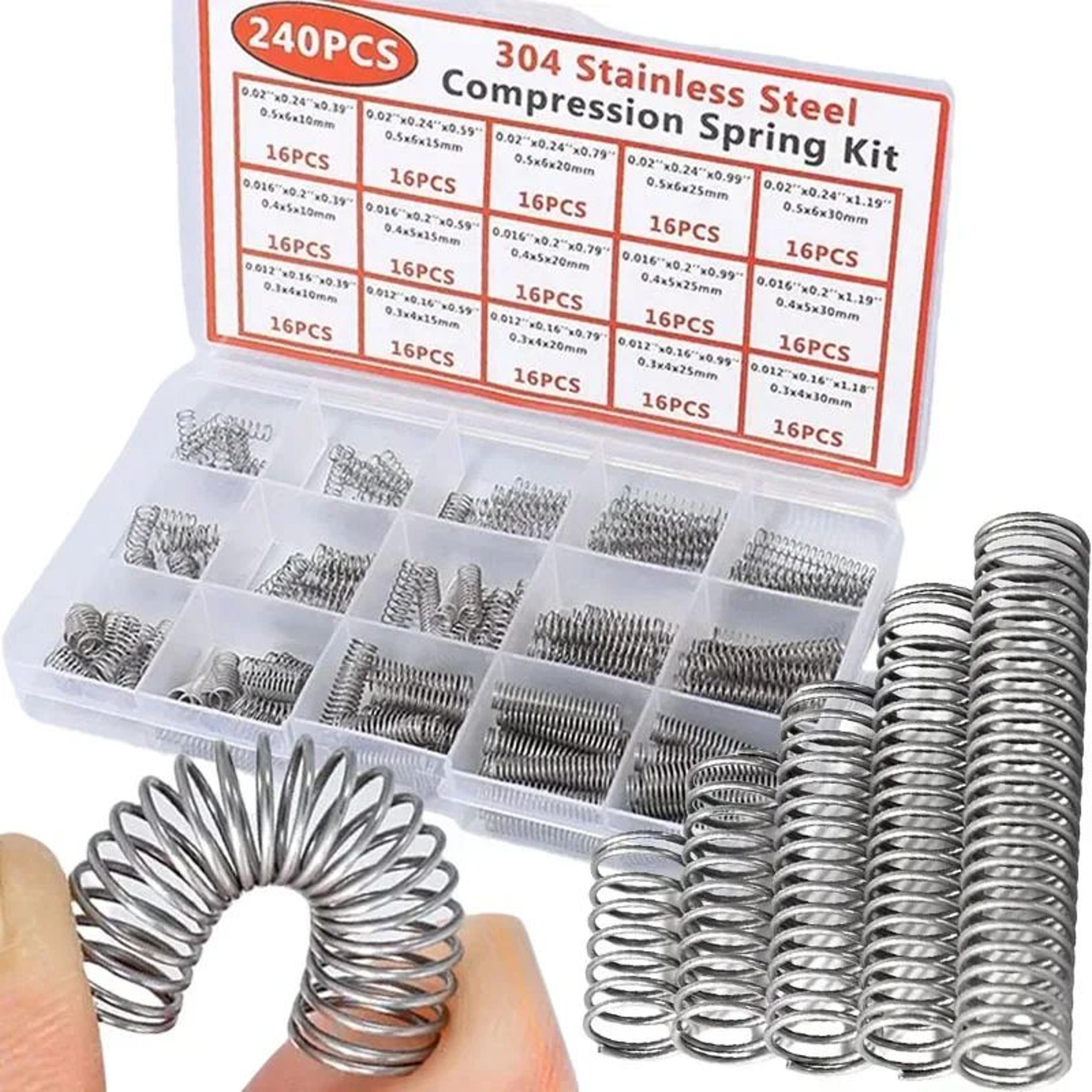 Stainless Steel Compression Spring Assortment Kit 2