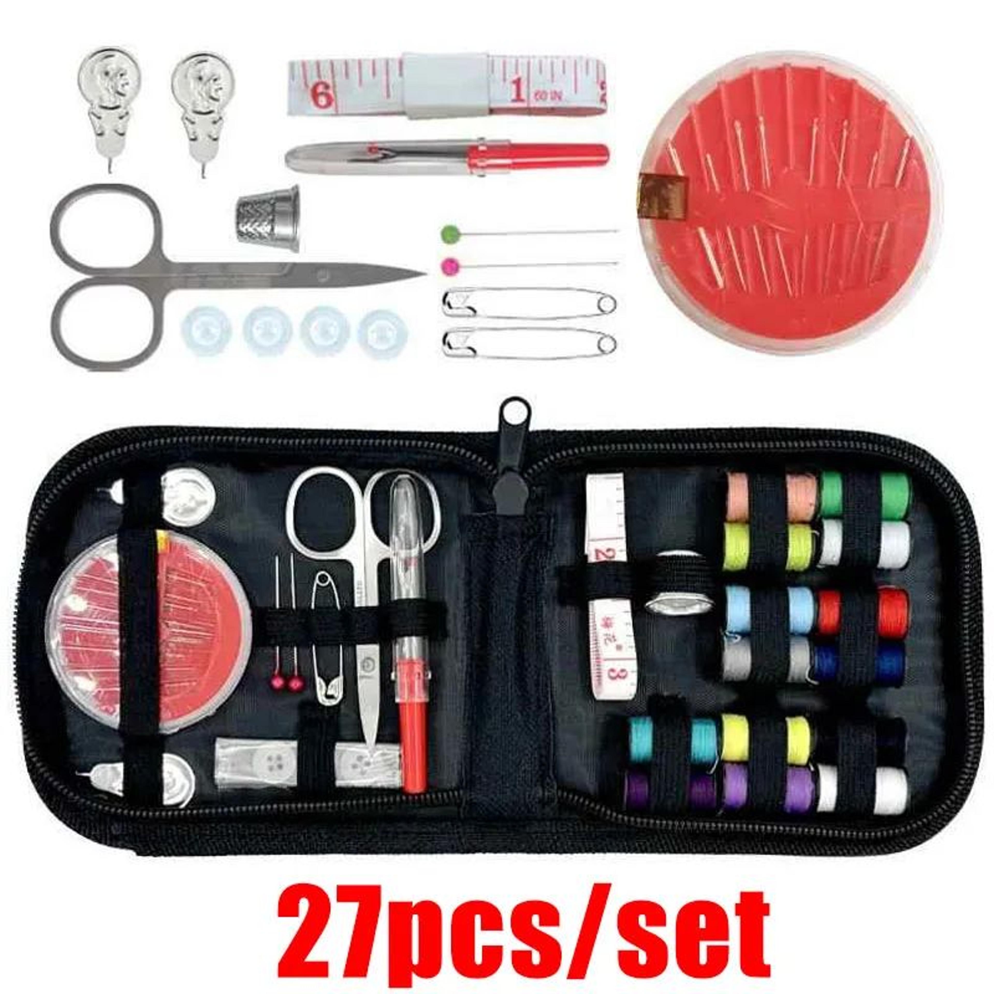 Portable Sewing Kit With Threads And Repair Tools 9