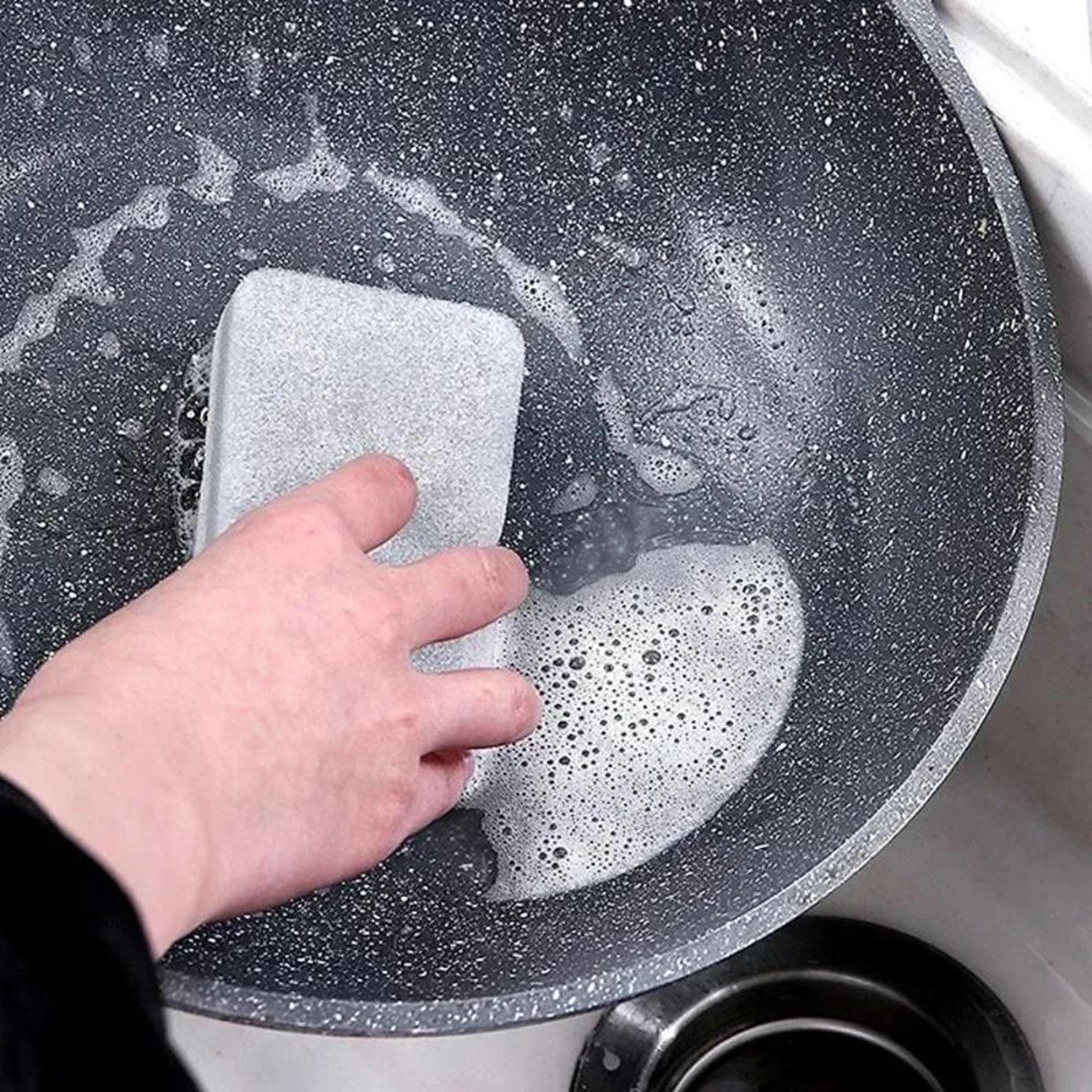 Magic Three Layer Reusable Kitchen Cleaning Sponges 7