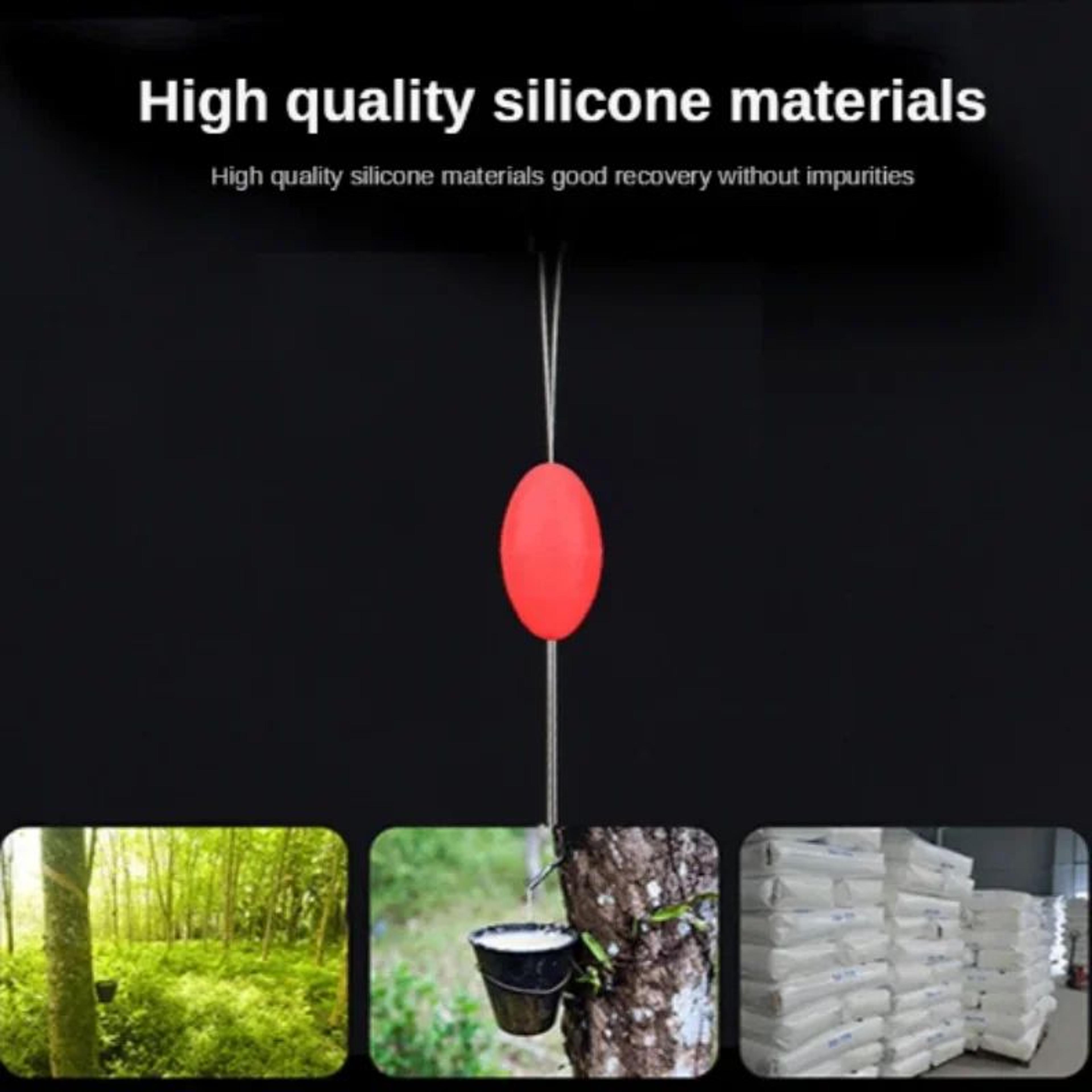 300 Piece Silicone Fishing Line Stopper Bead Set 2