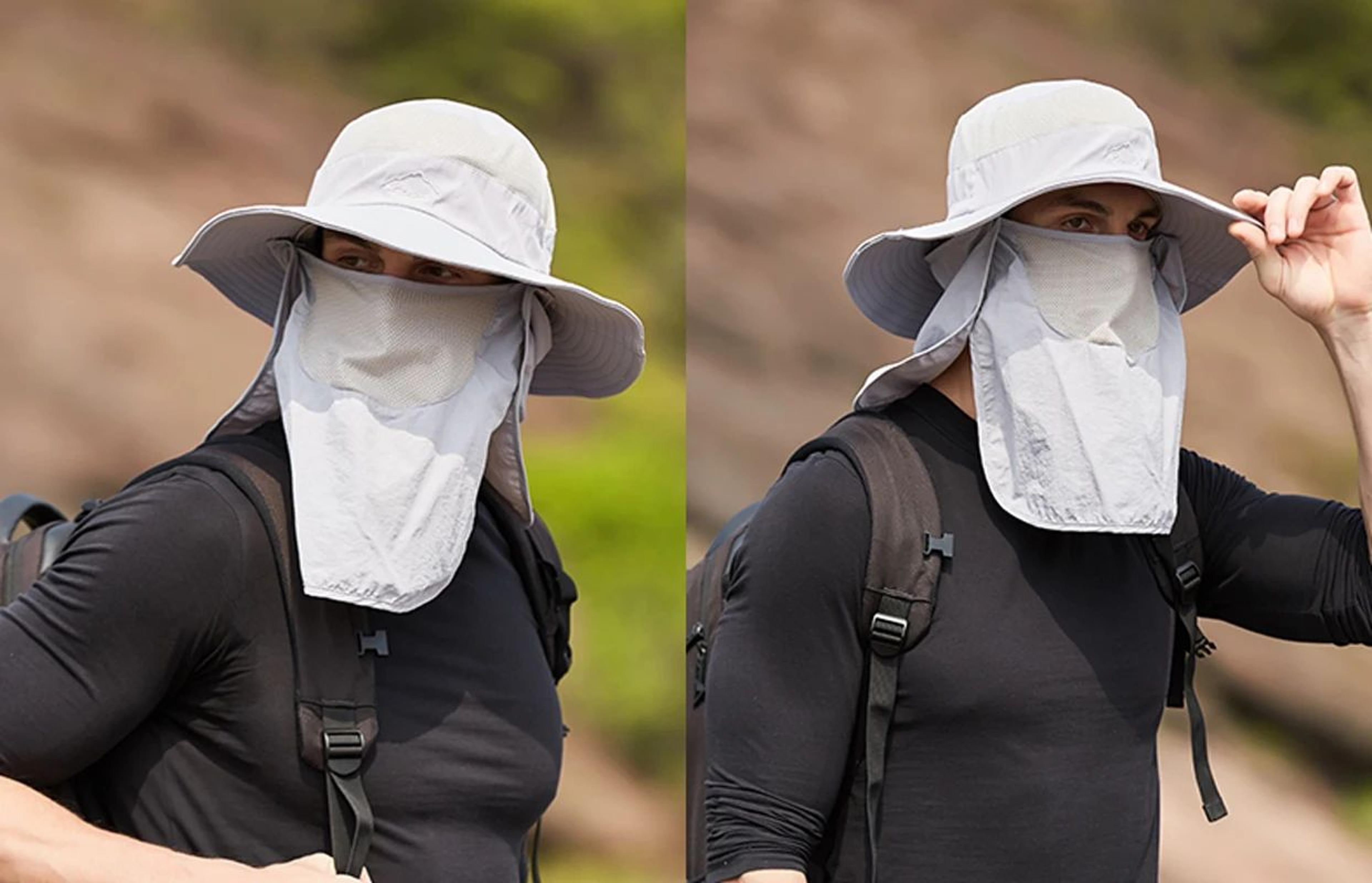 Quick Dry Sun Hat With Face And Neck Cover 6