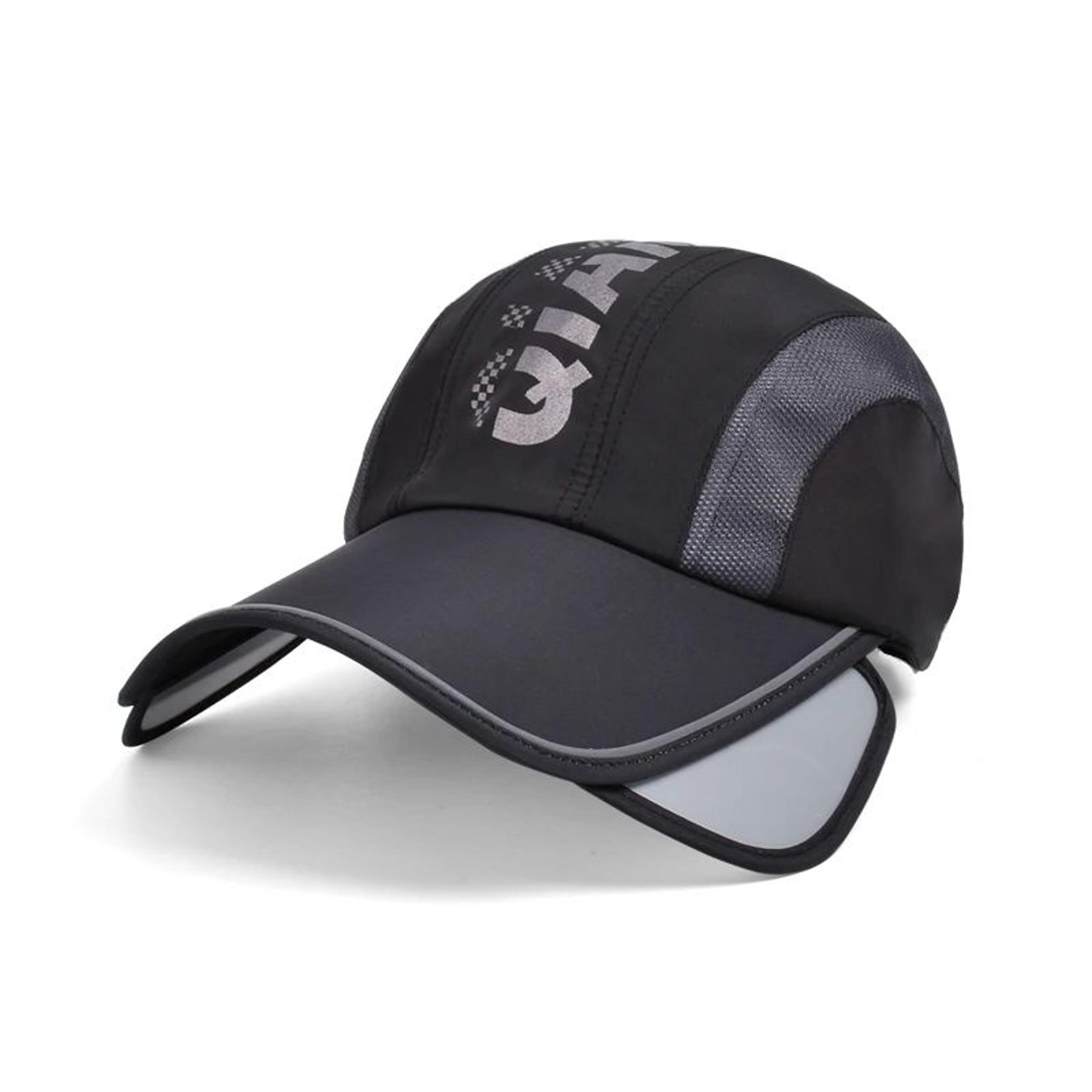 Womens Retractable Wide Brim Quick Dry Sun Visor Hat 7