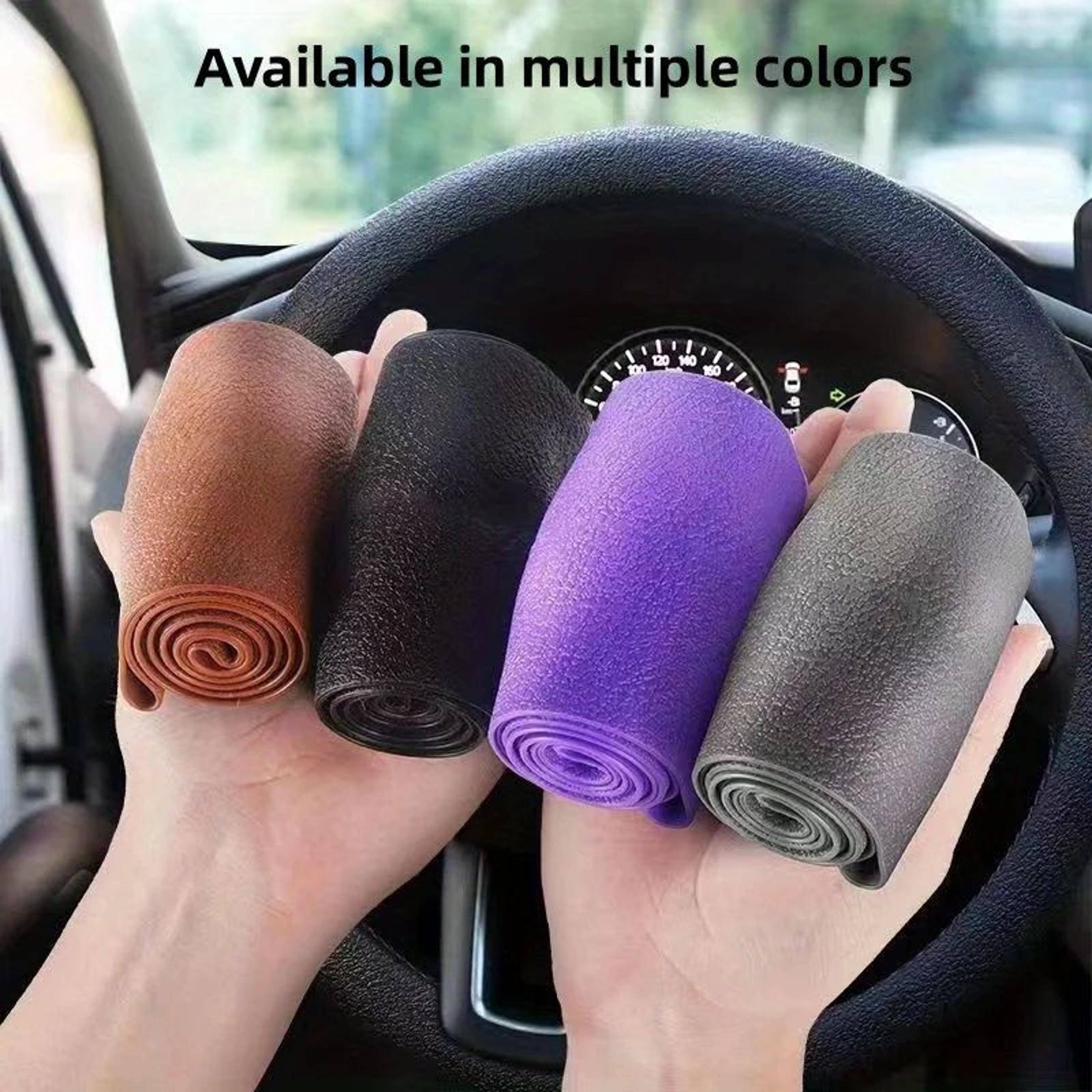 Universal Silicone Steering Wheel Cover Soft Grip Protector 0