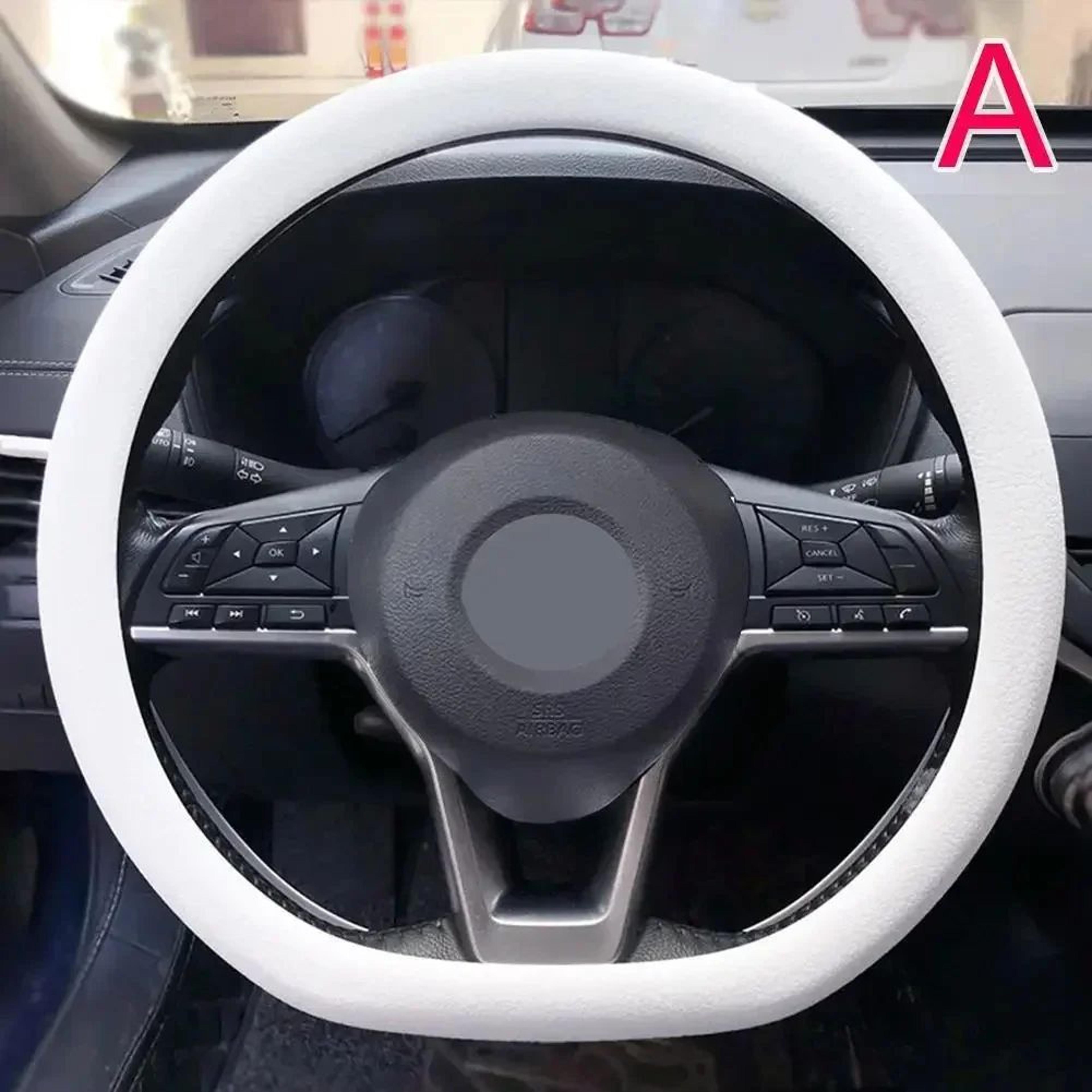 Universal Silicone Steering Wheel Cover Soft Grip Protector 4