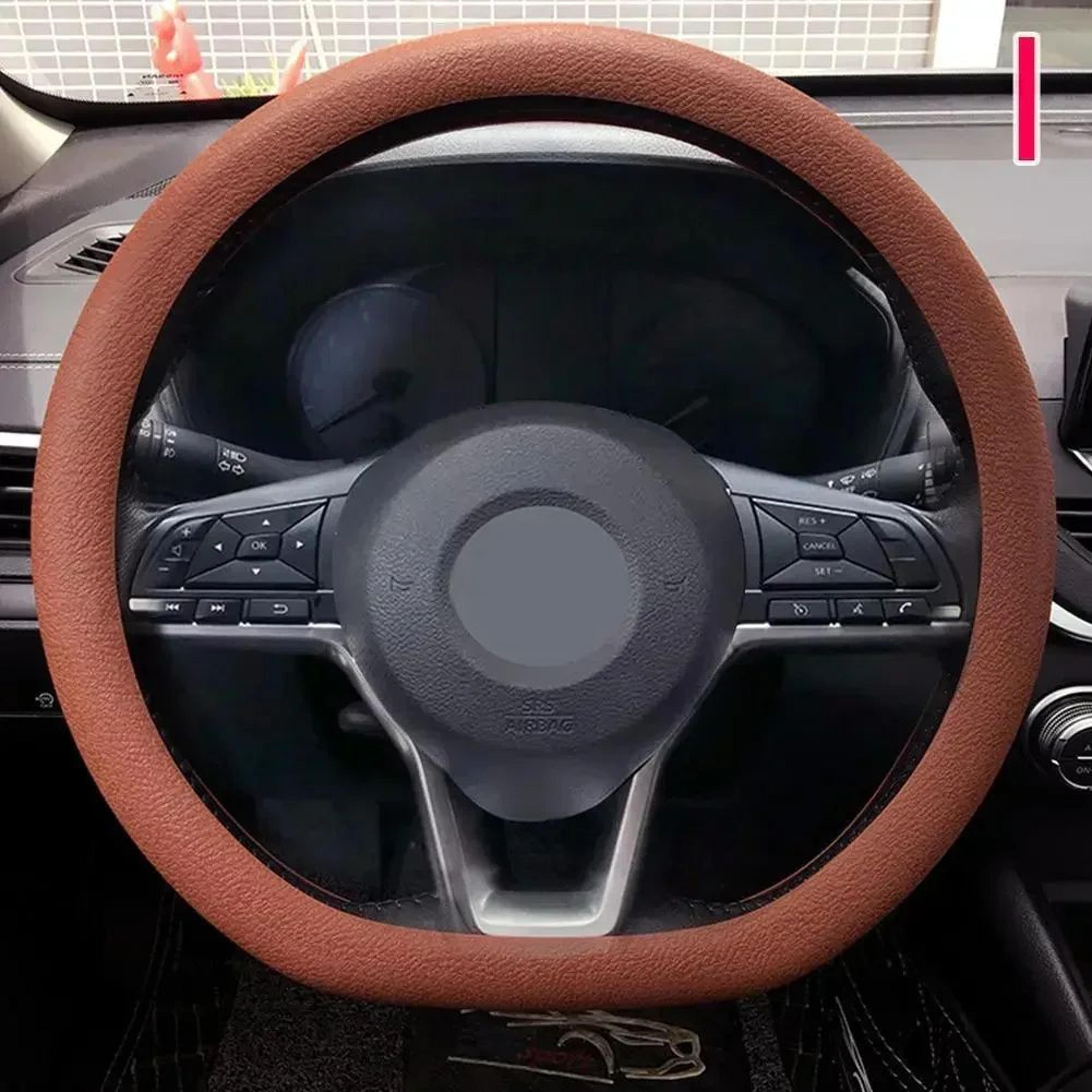 Universal Silicone Steering Wheel Cover Soft Grip Protector 12