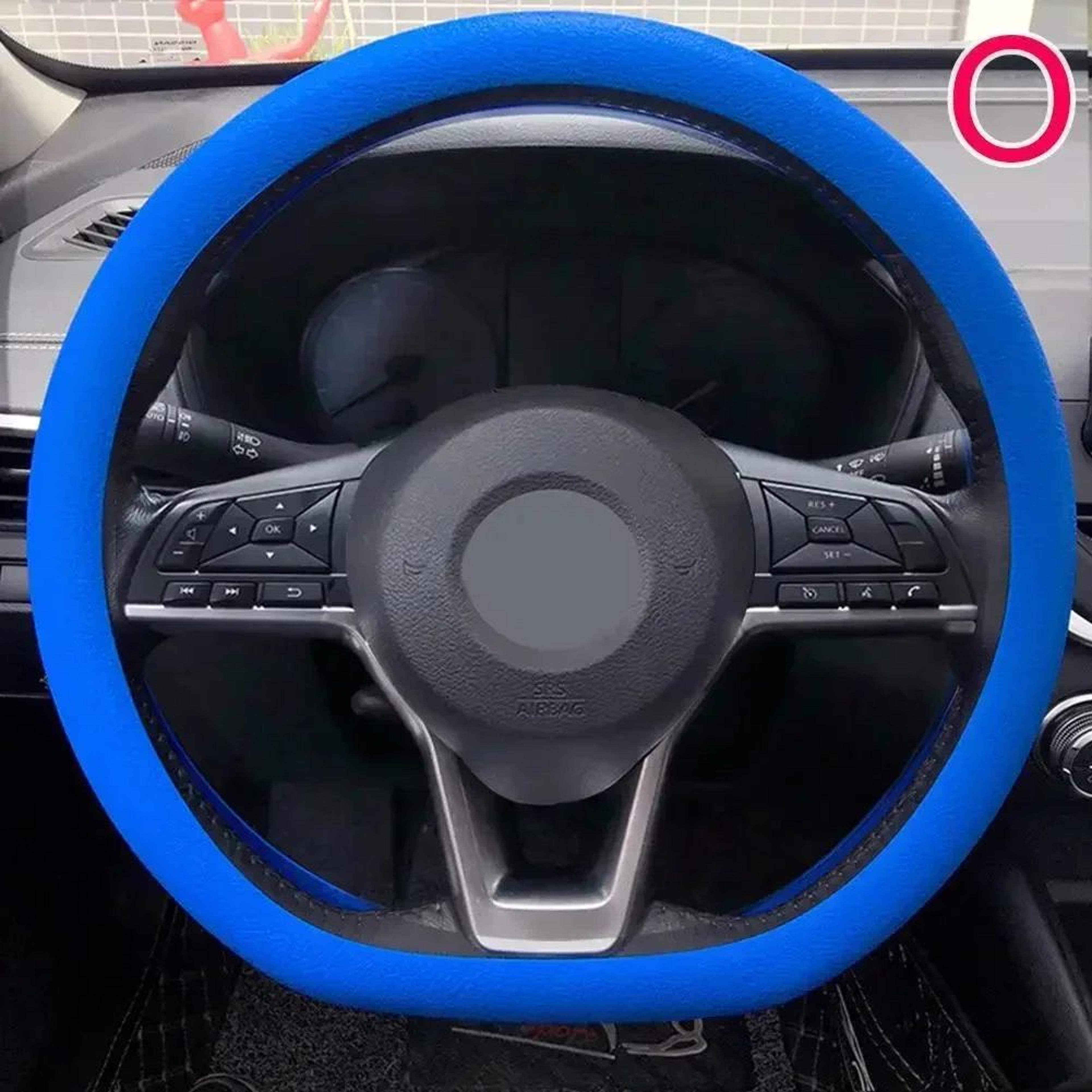 Universal Silicone Steering Wheel Cover Soft Grip Protector 18