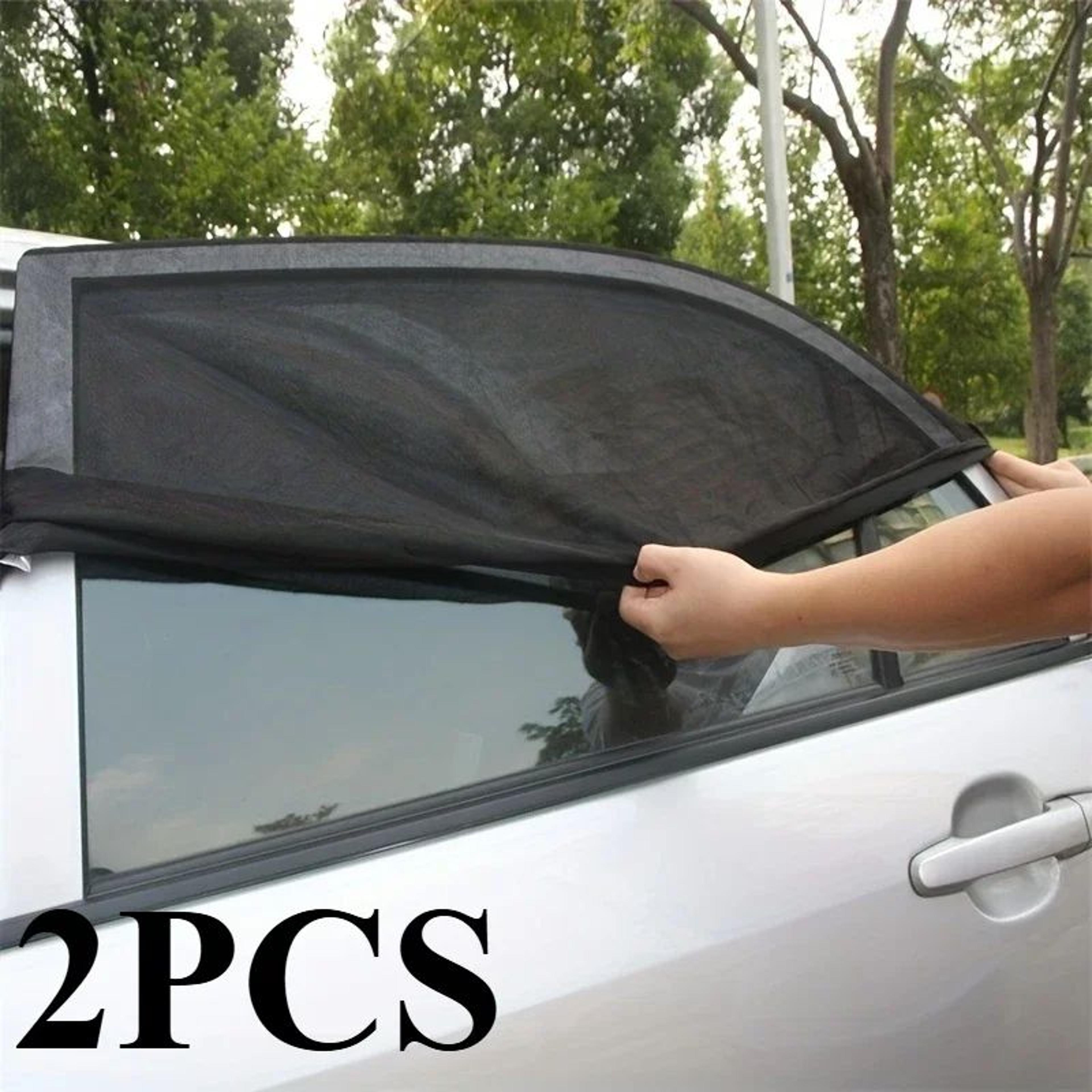 Car Window Sunshade And Mosquito Net Screen 1
