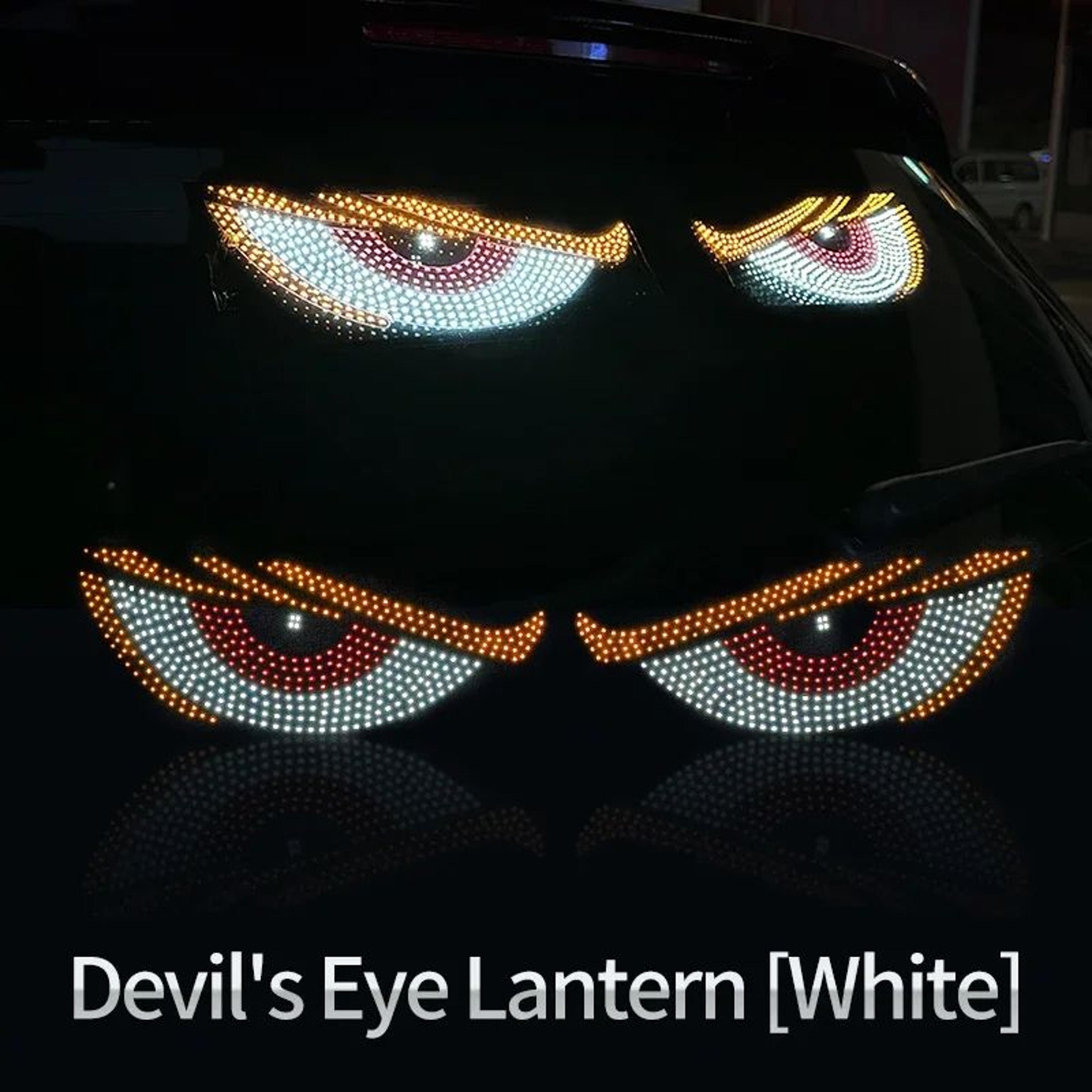 Flexible LED Demon Eyes Windshield Display Light 10