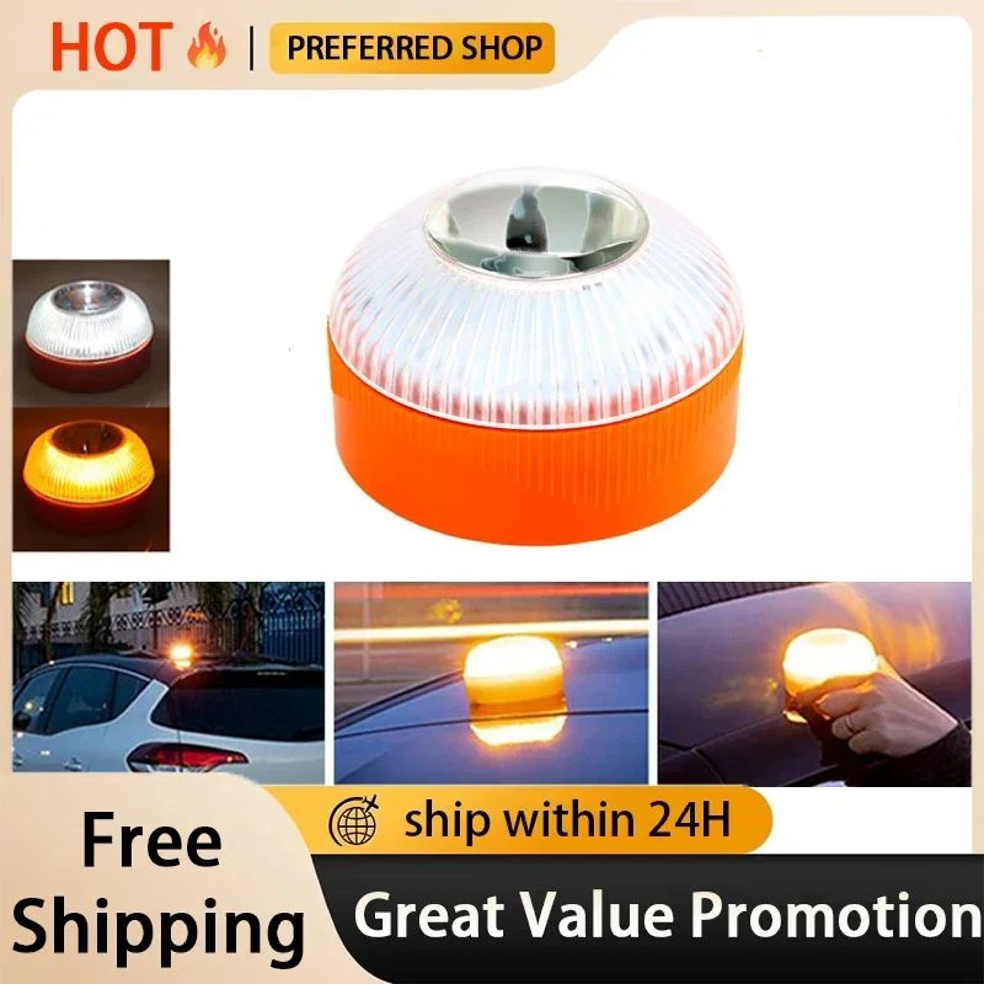 V16 Magnetic LED Car Emergency Warning Beacon 9
