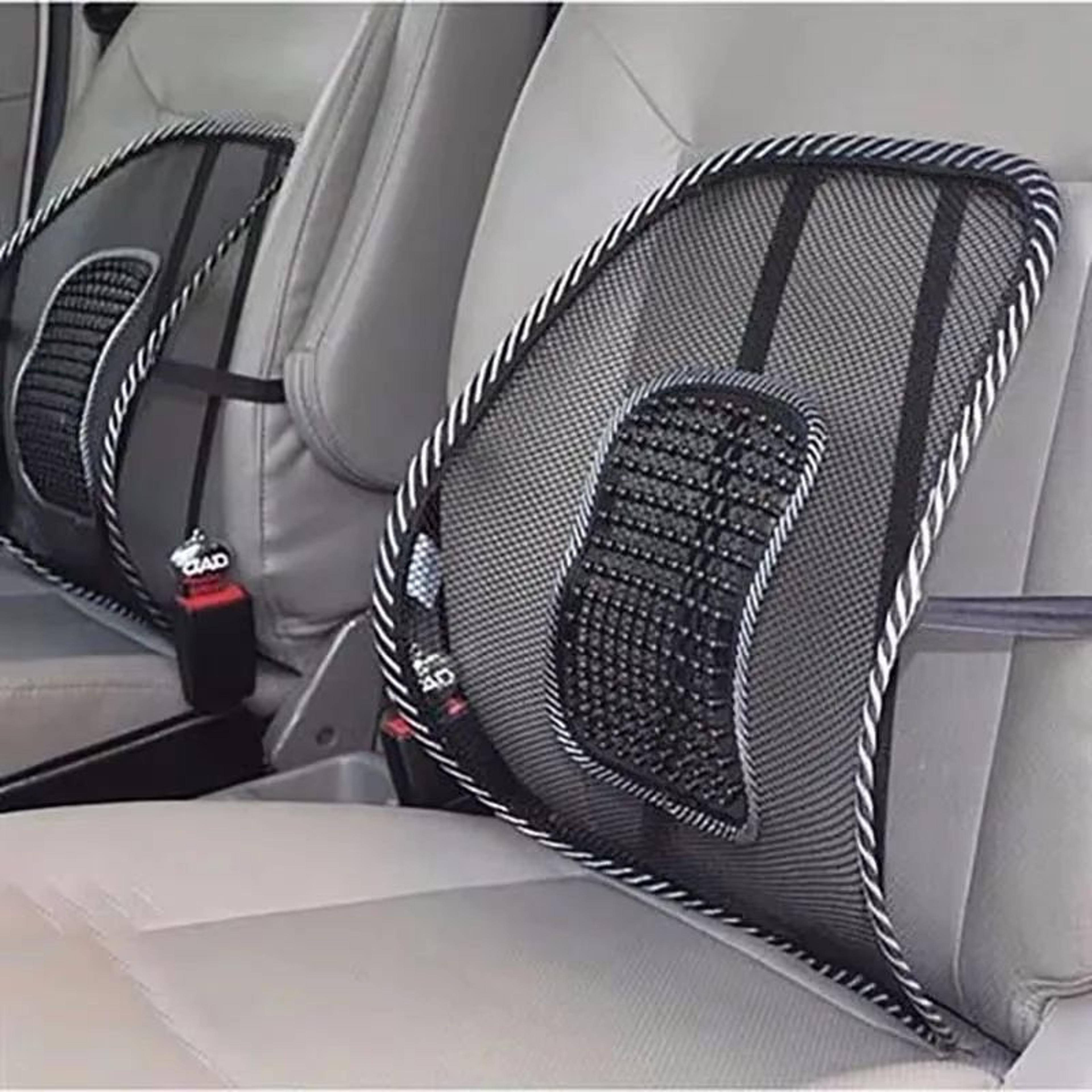 breathable mesh car seat lumbar support cushion
