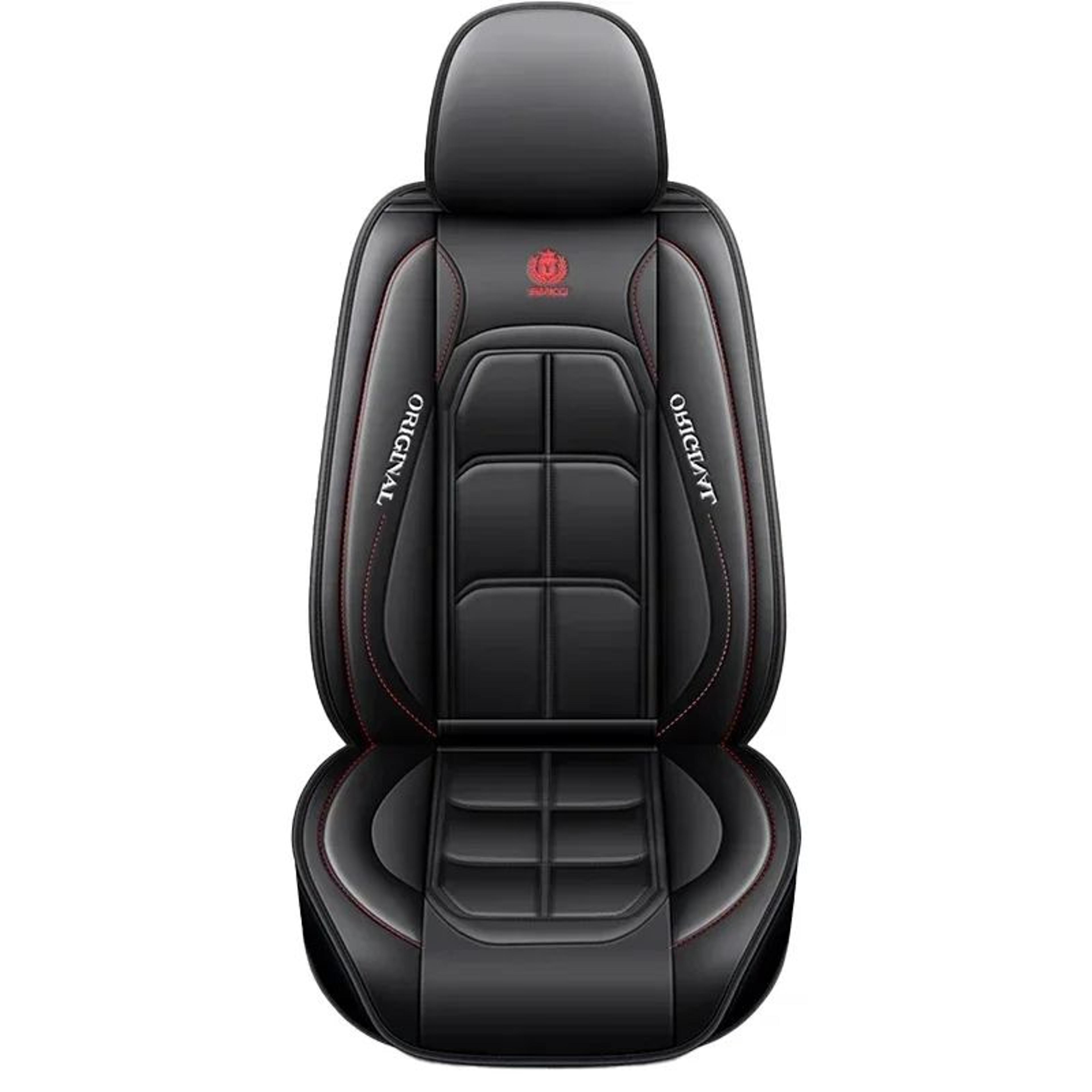 Universal Leather Car Seat Cushion With Full Wrap Design 16