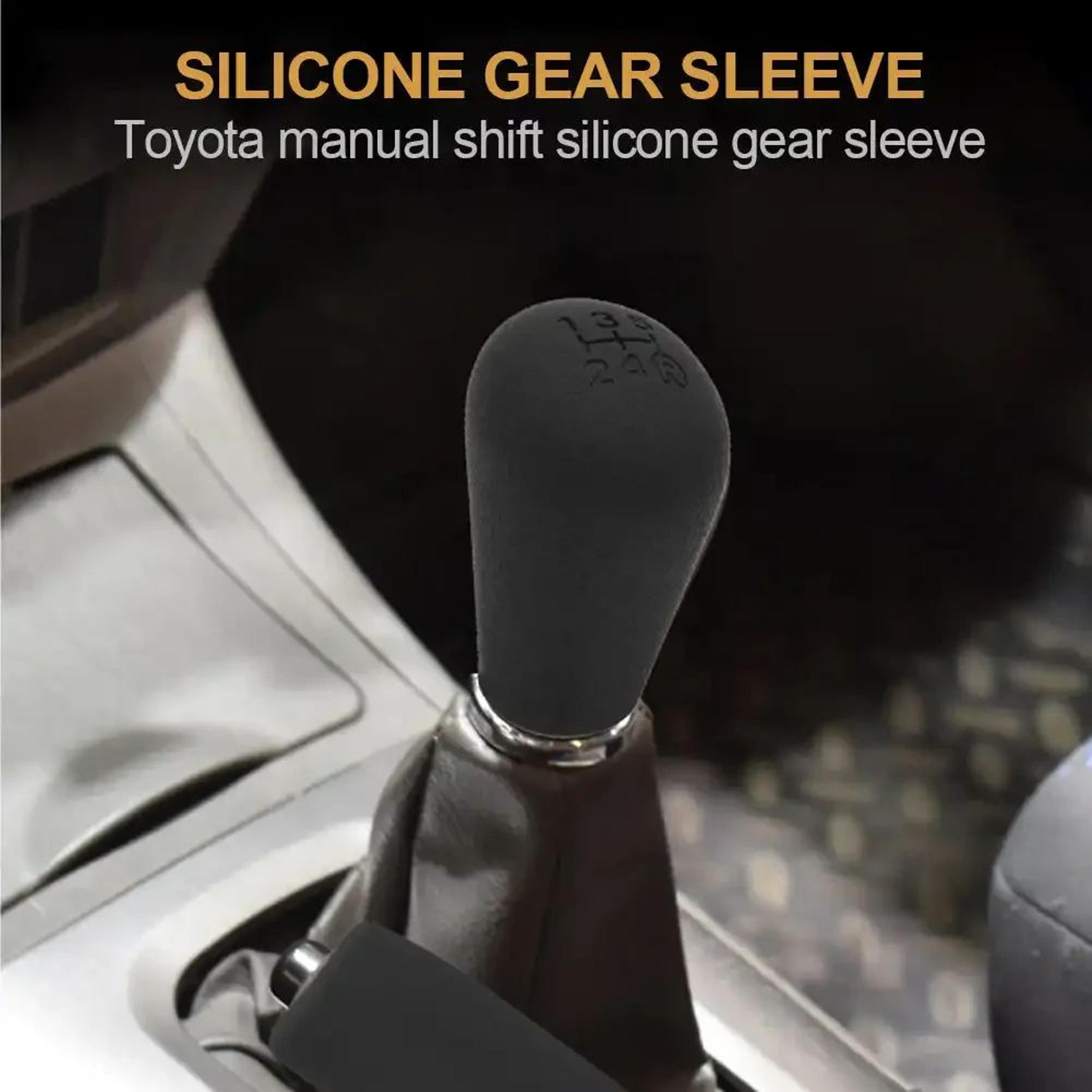Silicone Gear Shift Knob Cover For Toyota Models 2