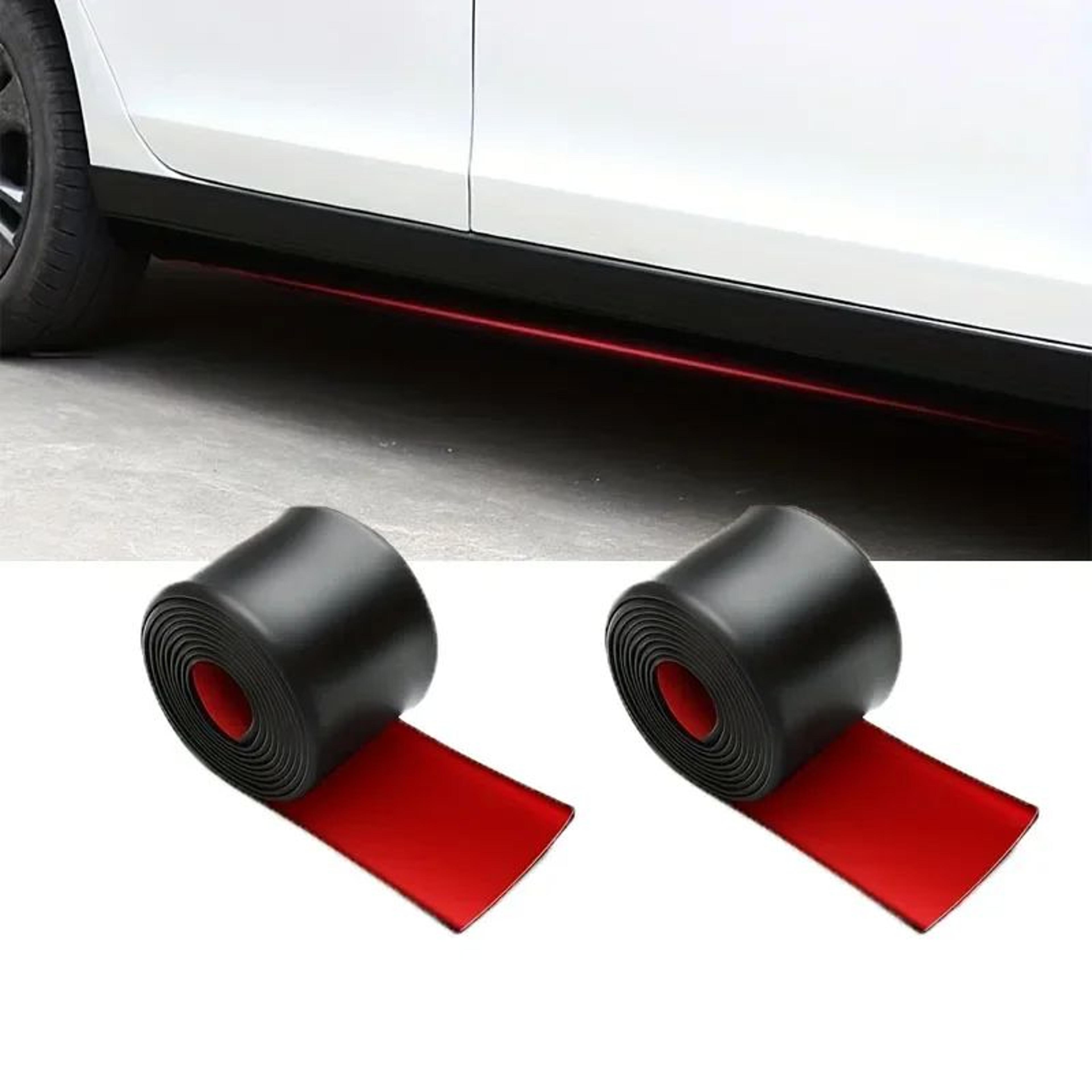 Universal Rubber Side Skirt Edge Guard Protector Strip 0